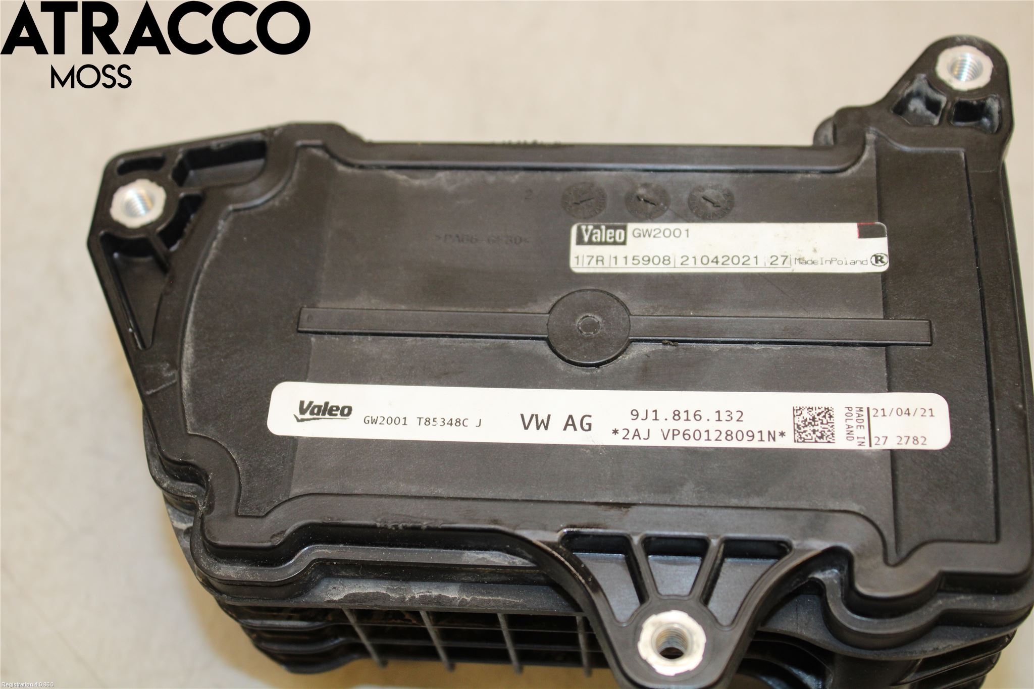 Audi Q4 E-TRON FZ 22- Varmekammer - Veksler