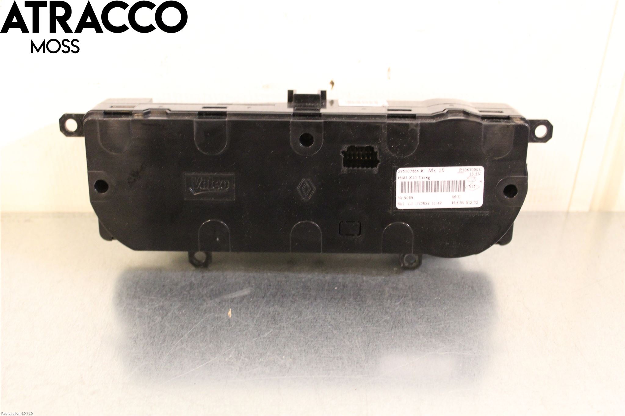 Renault ZOE/E-TECH 13- Varme Ac Betjening-Display