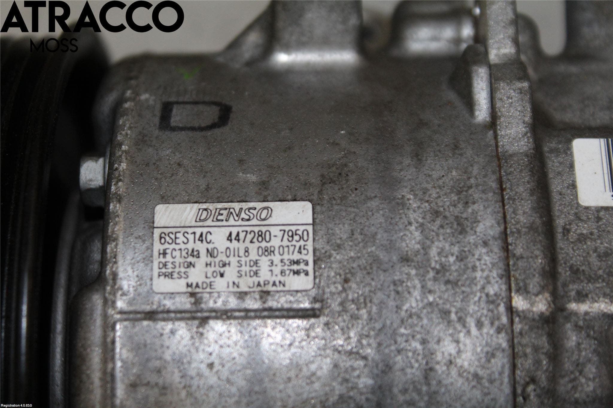 Toyota RAV4 13-18 Varme Ac Kompressor