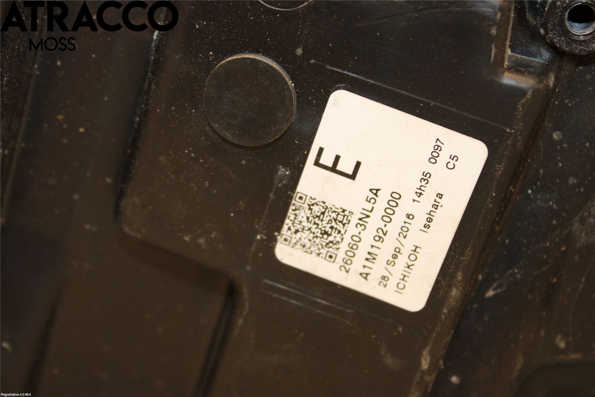 Nissan LEAF 11-17 Frontlykt Høyre