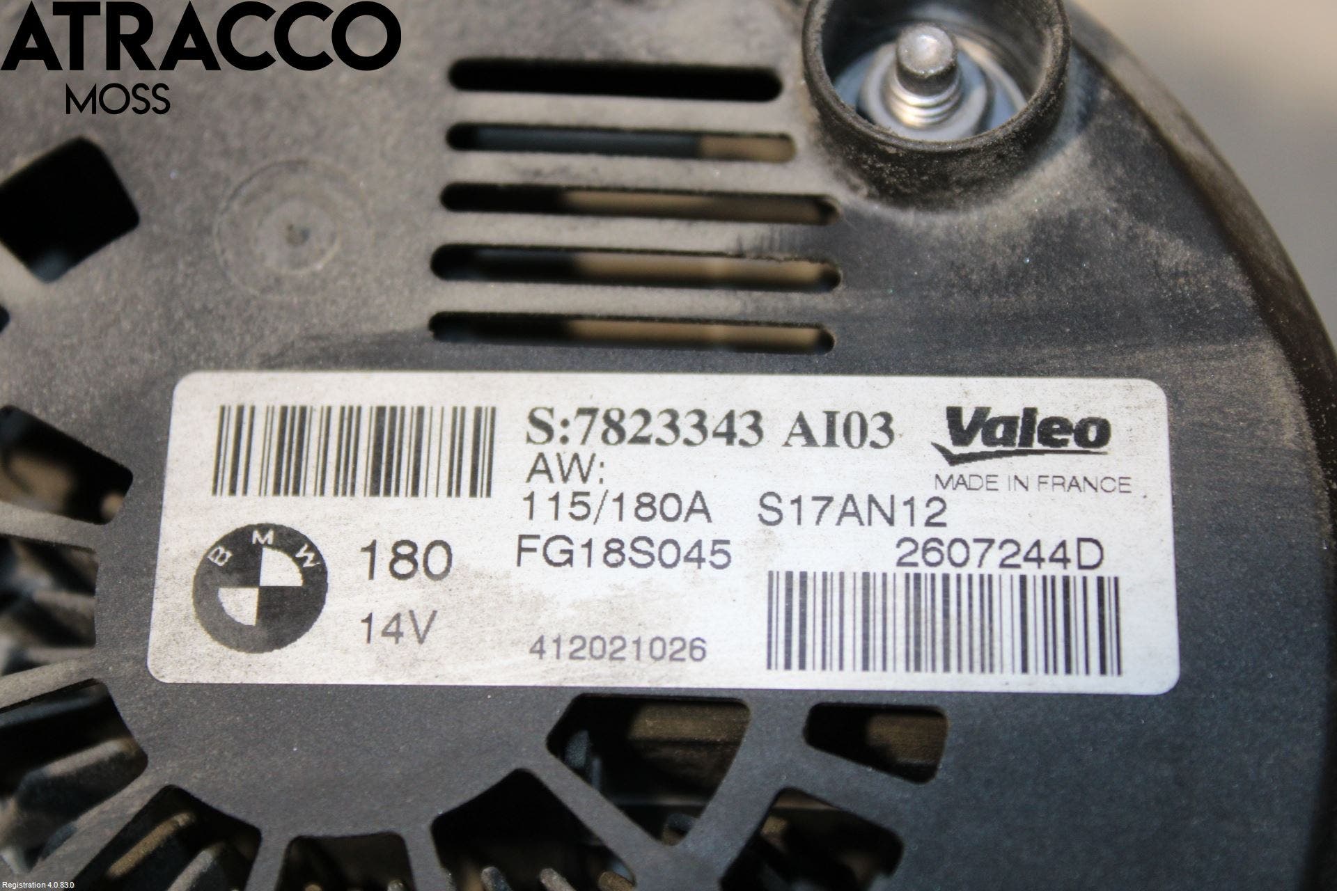 BMW 3 F30/F31/F80 12-19 Dynamo