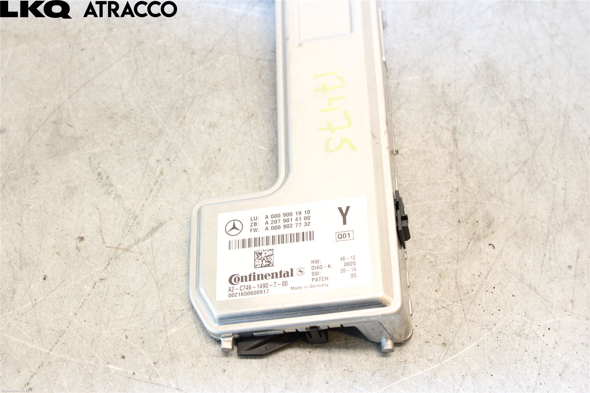 Mercedes-Benz MB GL/GLS-KLASS (X166) 12-19 Styreenhet Øvrig