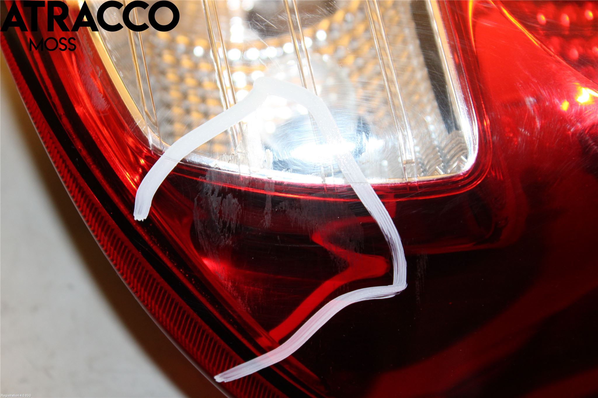 Mitsubishi COLT 09-13 Baklykt Høyre