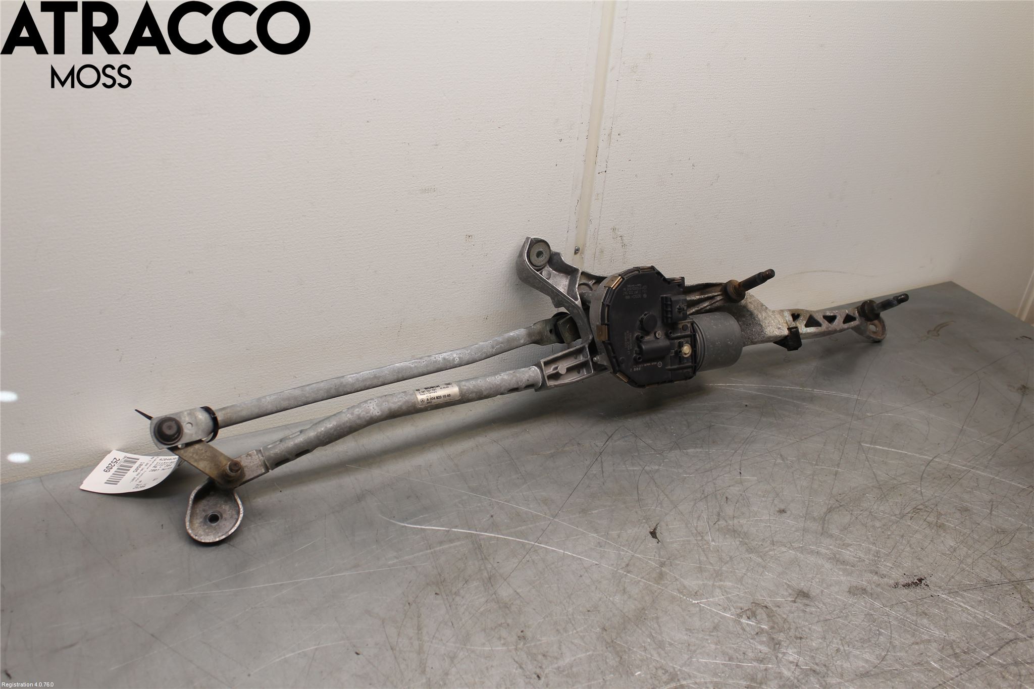 Mercedes-Benz MB C-KLASS (W204) 07-15 Viskermotor Frontrute