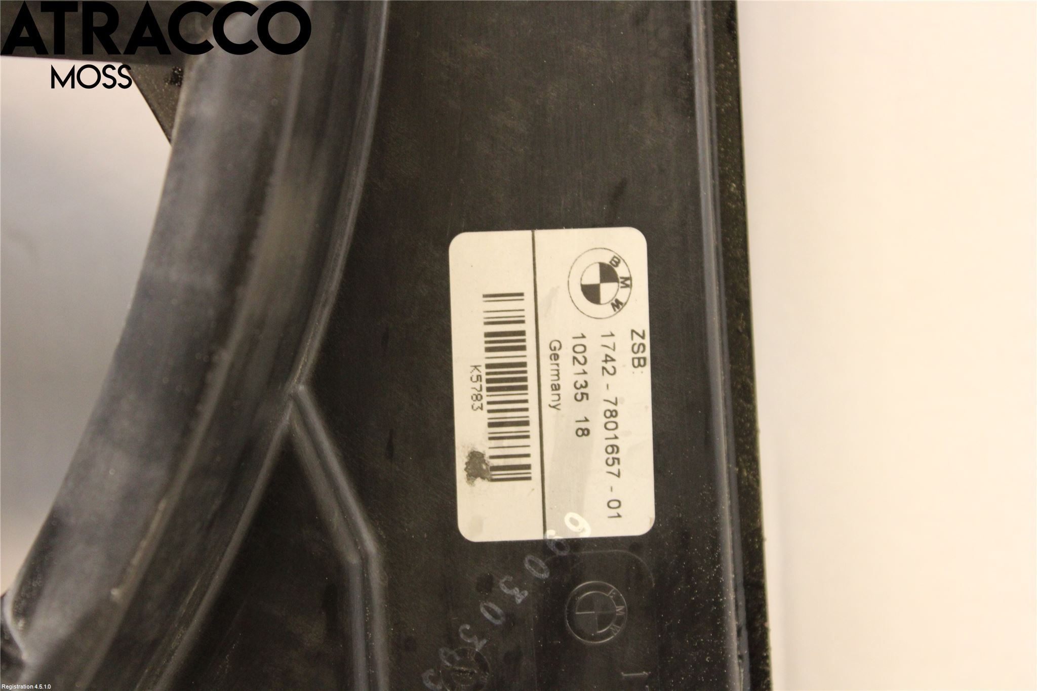 BMW 5 E60/61 Sed/Tou 02-10 Kjølevifte Elektrisk