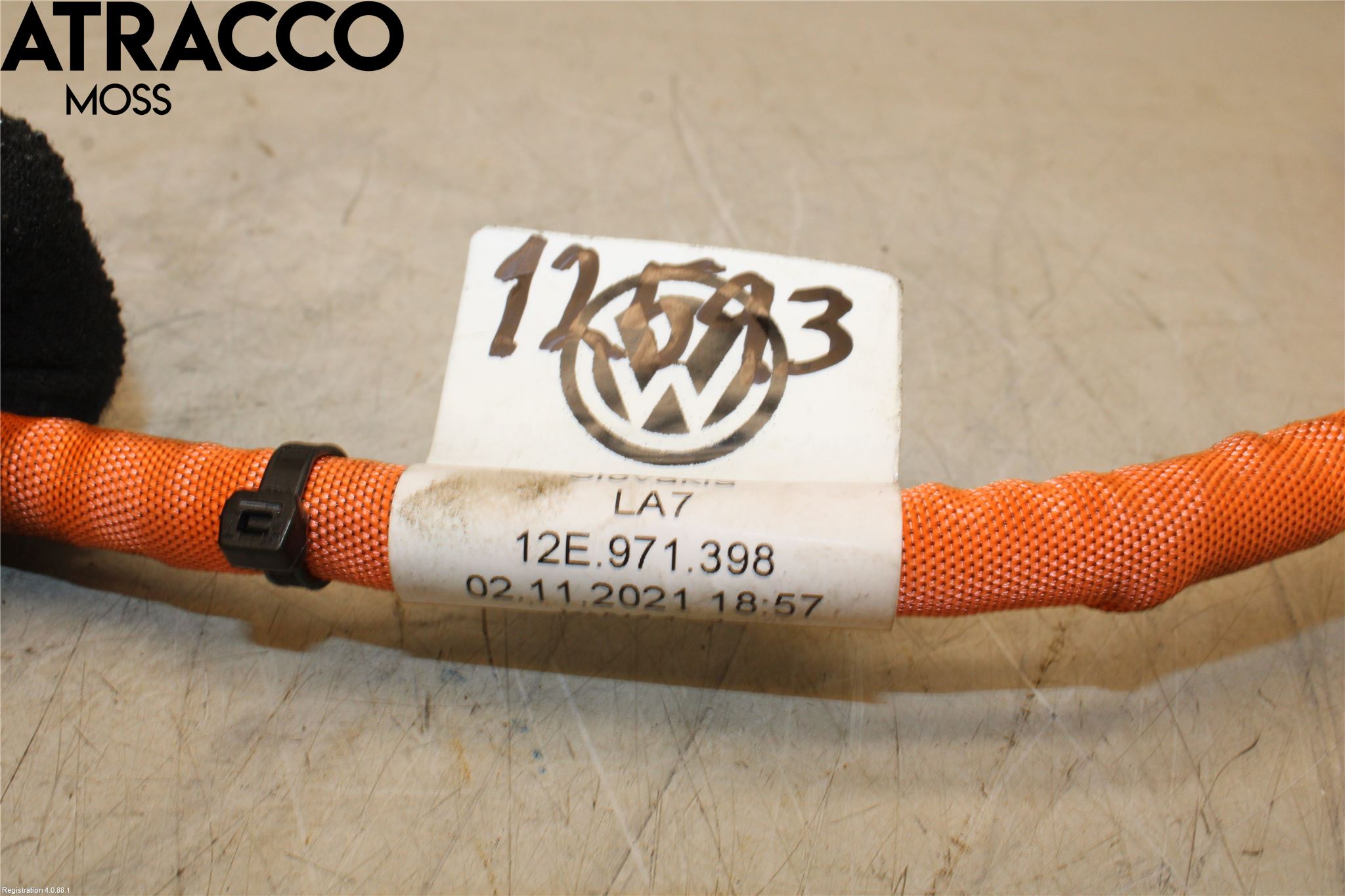 Volkswagen VW UP! / E-UP! Kabelhärva Högspänning