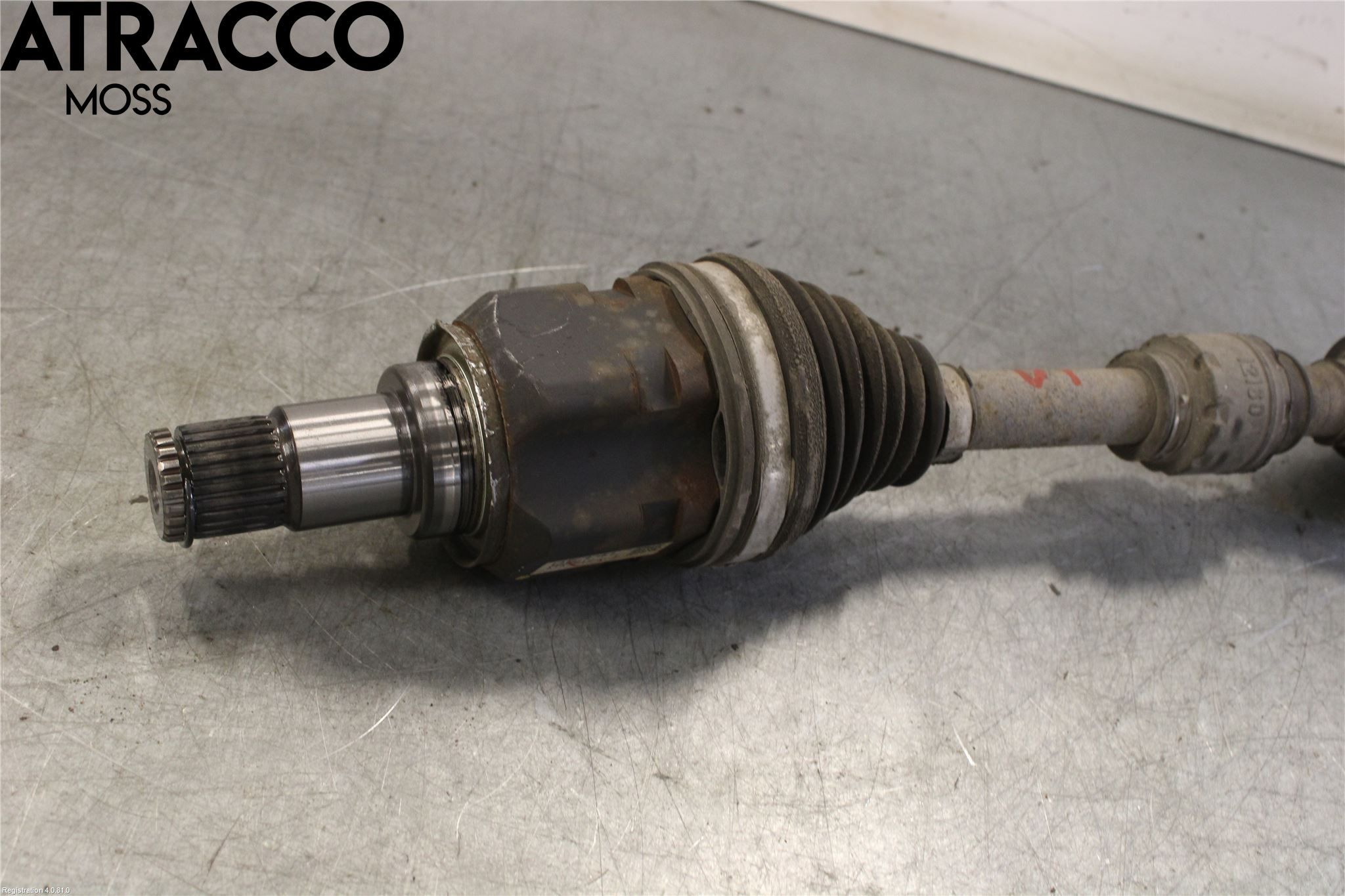 Toyota AURIS 10-12 Drivaksel Foran Kompl Venstre