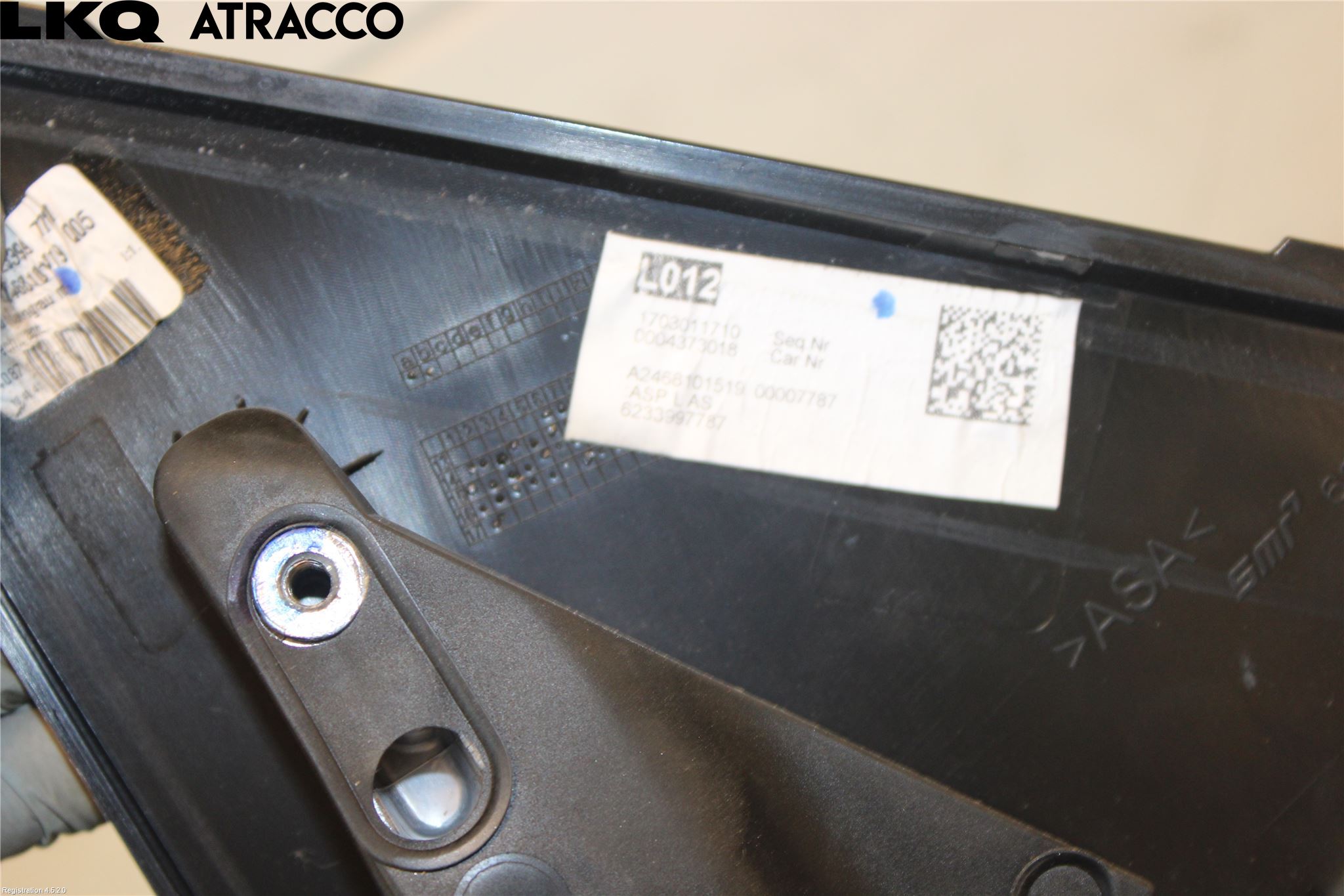 Mercedes-Benz MB B-KLASS (W246/W242) 12-19 Speil V M-El Justering