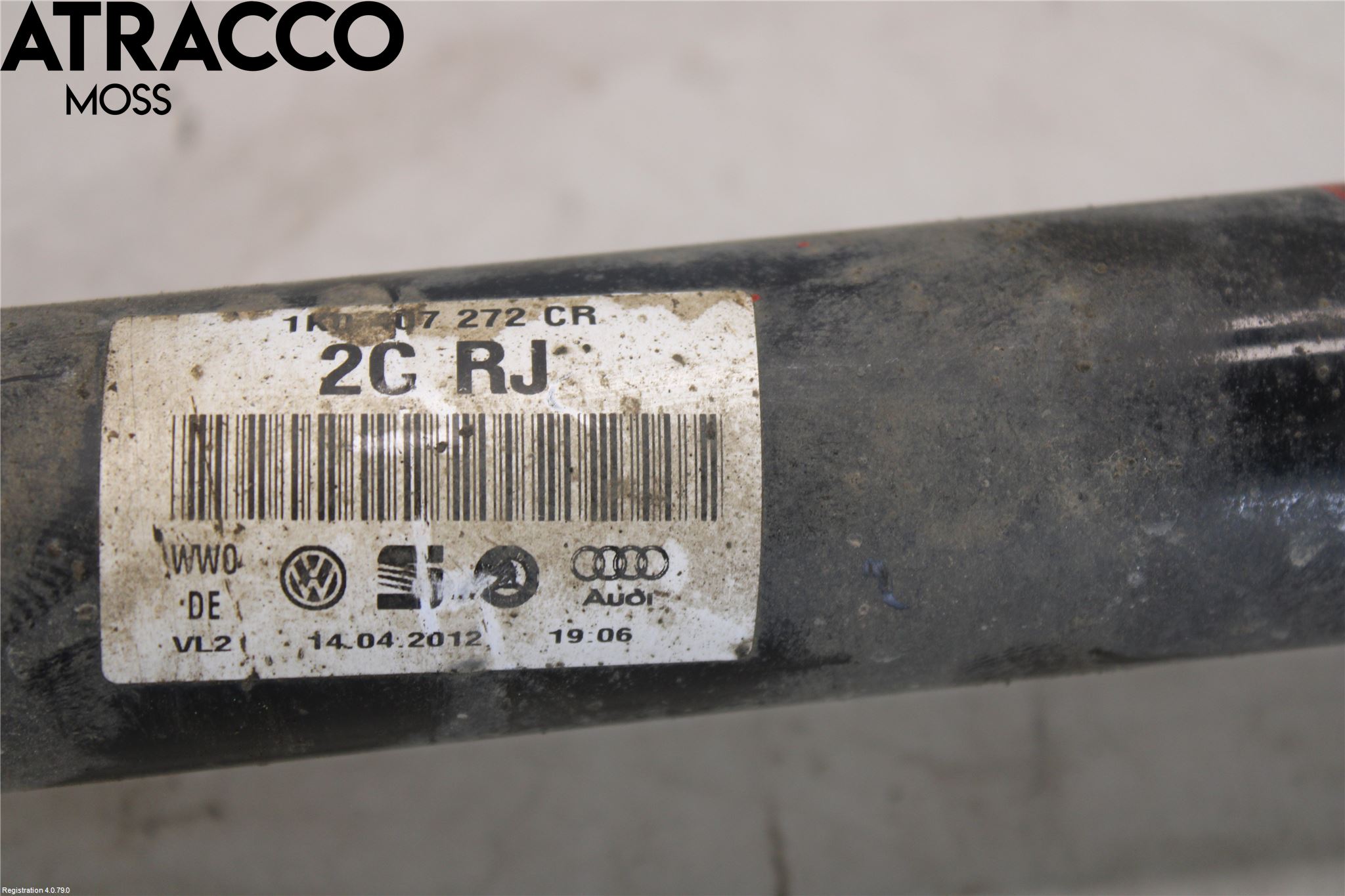 Skoda OCTAVIA (1Z) 05-13 Drivaksel Foran Kompl Høyre