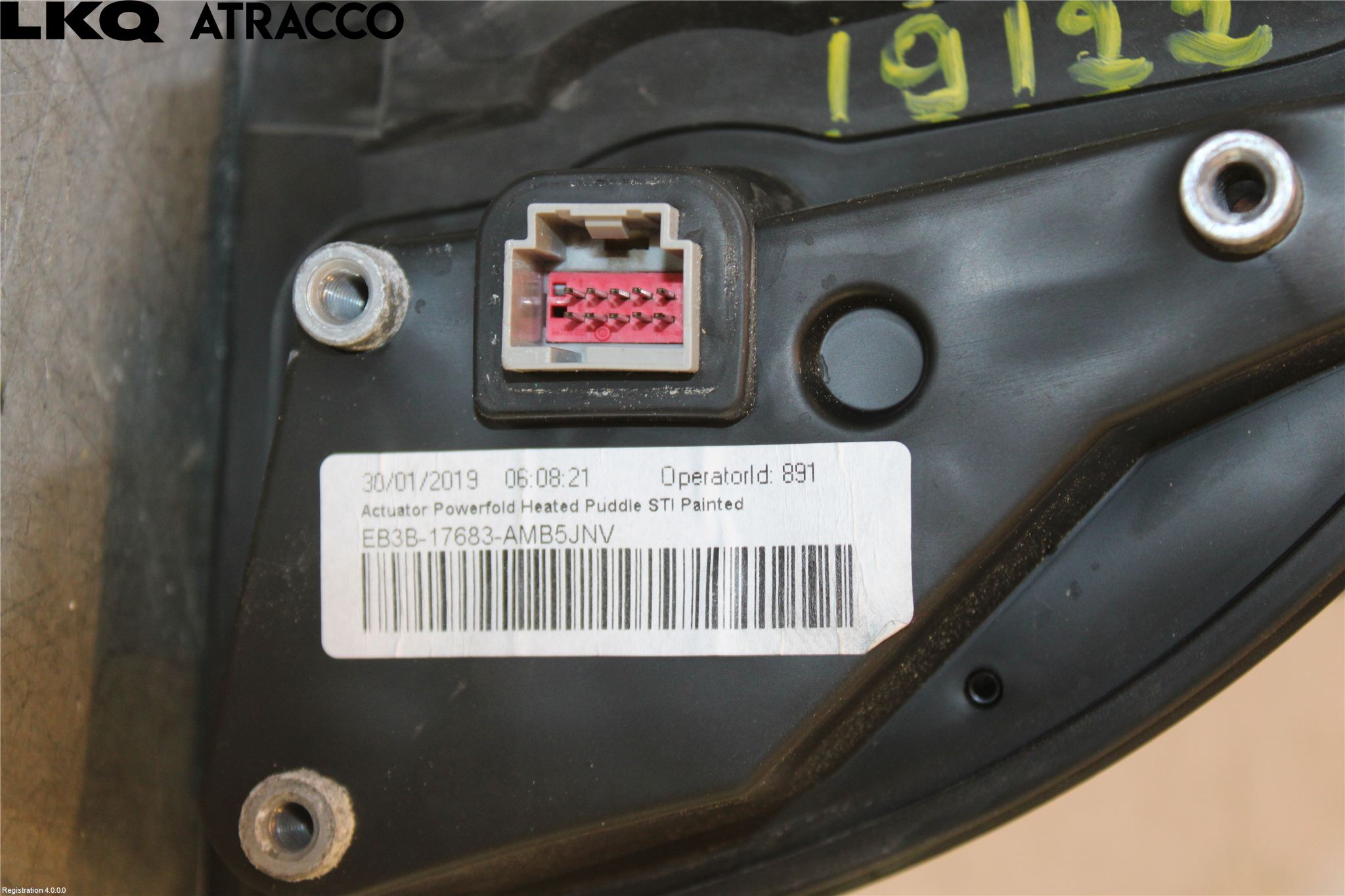 Ford RANGER EU 12-23 Speil V M-El Justering