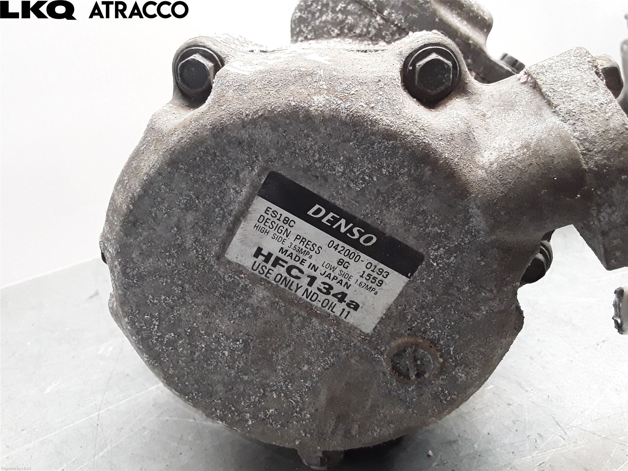 Toyota PRIUS NWH20 04-08 Varme Ac Kompressor