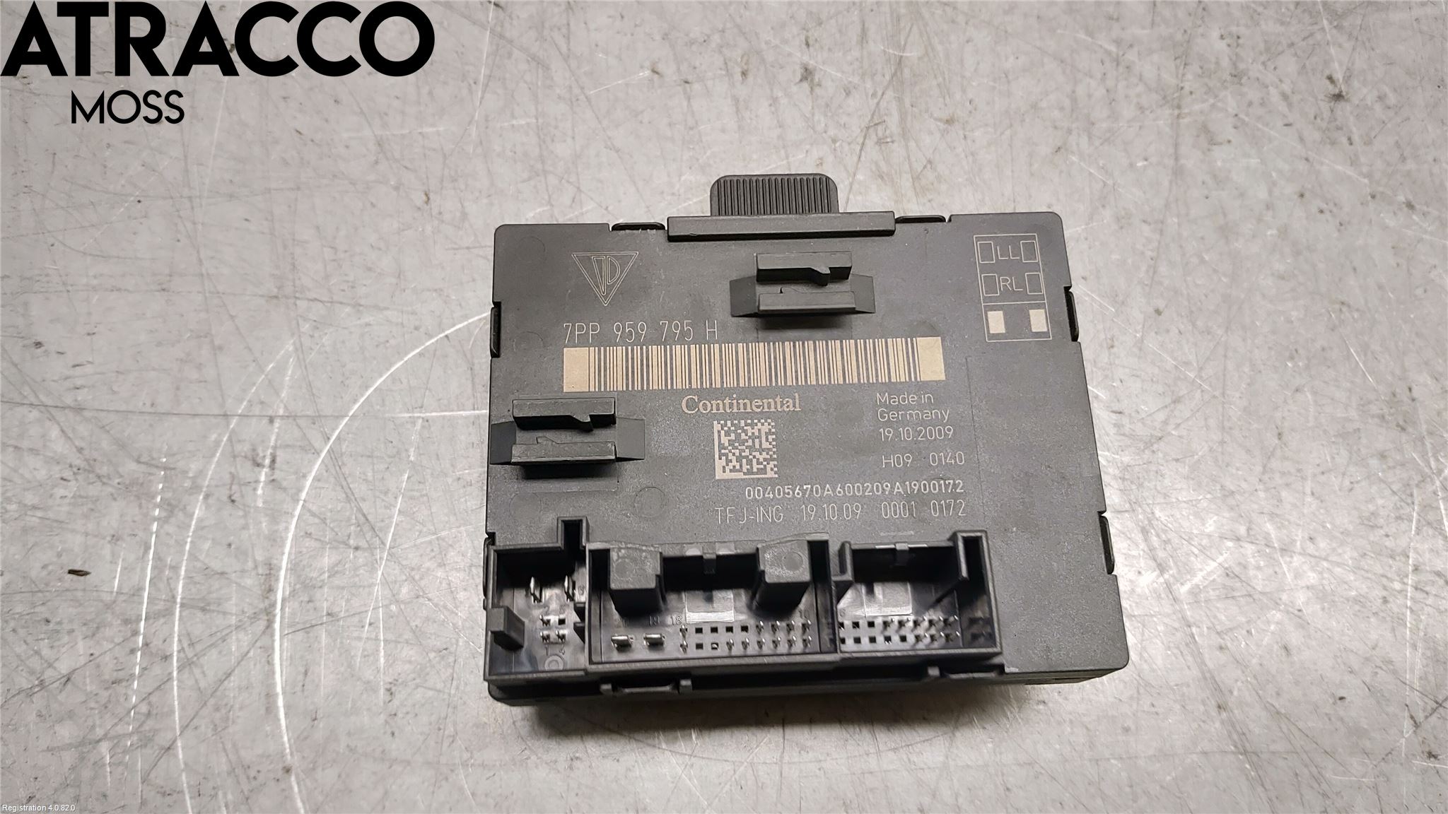 Porsche PANAMERA 09- Styreenhet Dør