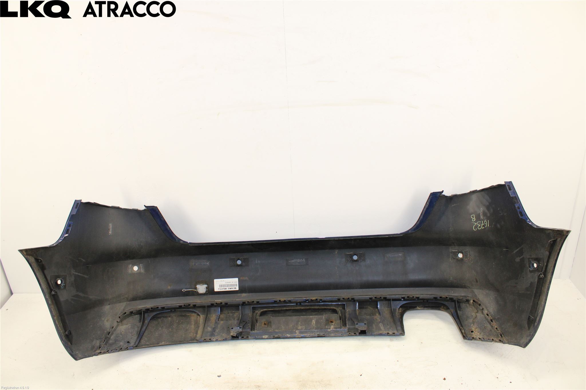 Audi A3/S3 05-13 Støtfanger Bak