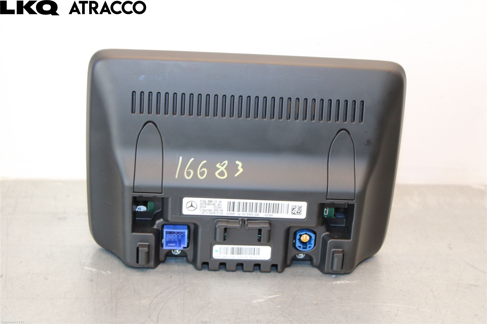 Mercedes-Benz MB B-KLASS (W246/W242) 12-19 Multifunktionsdisplay