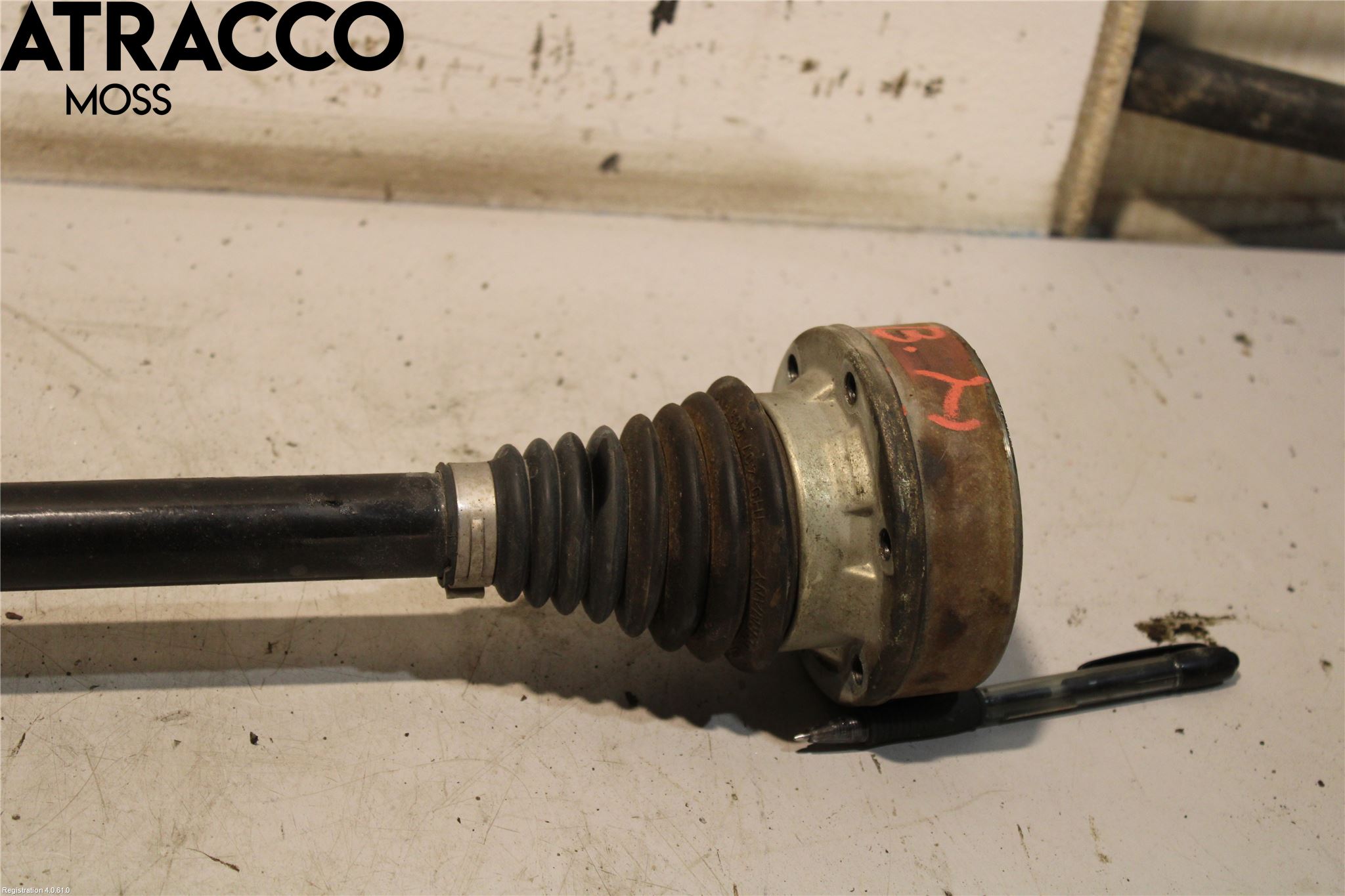 Volkswagen VW TIGUAN 07-16 Drivaksel Bak Kompl Høyre