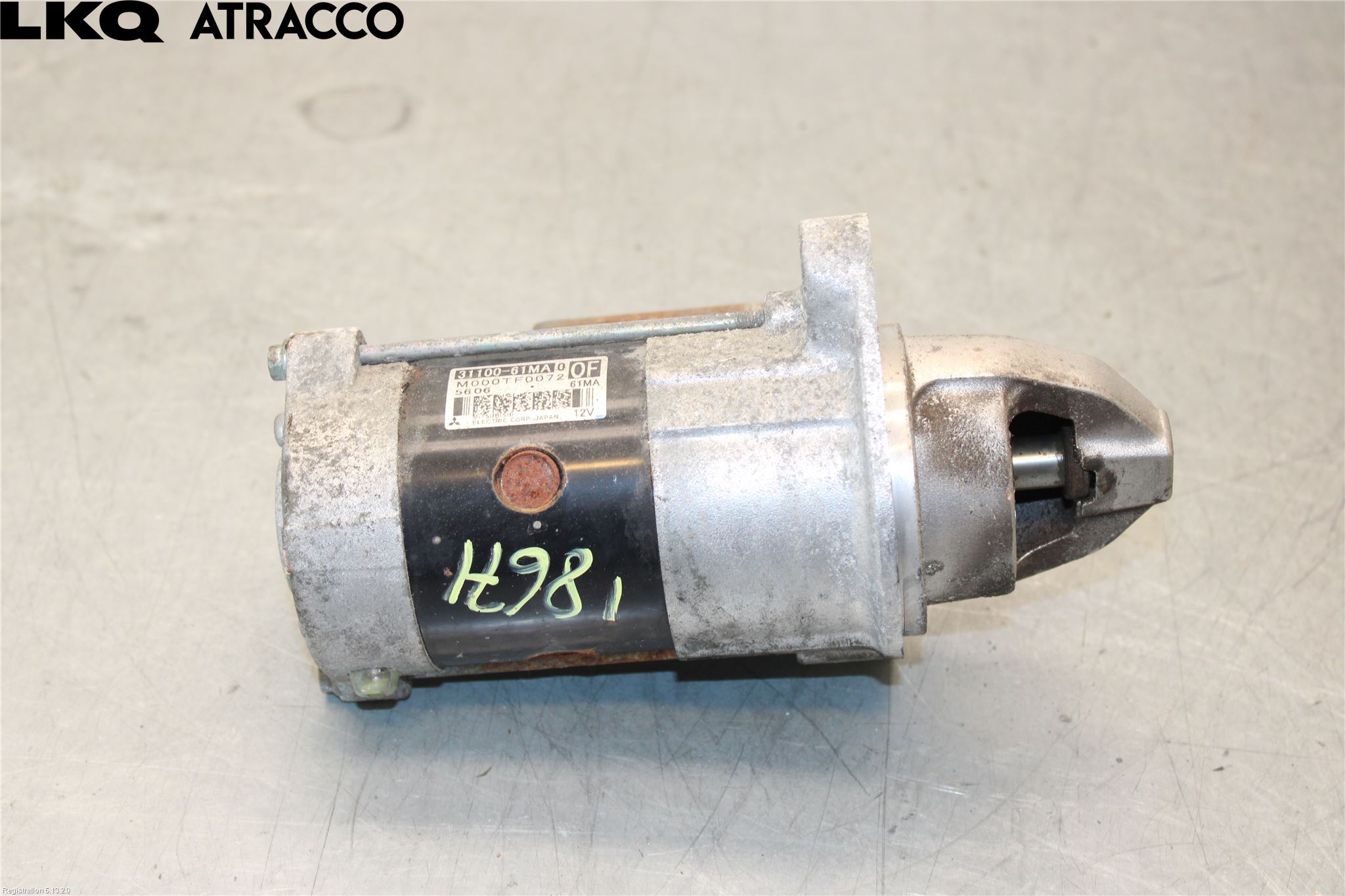 Suzuki VITARA 15- Startmotor