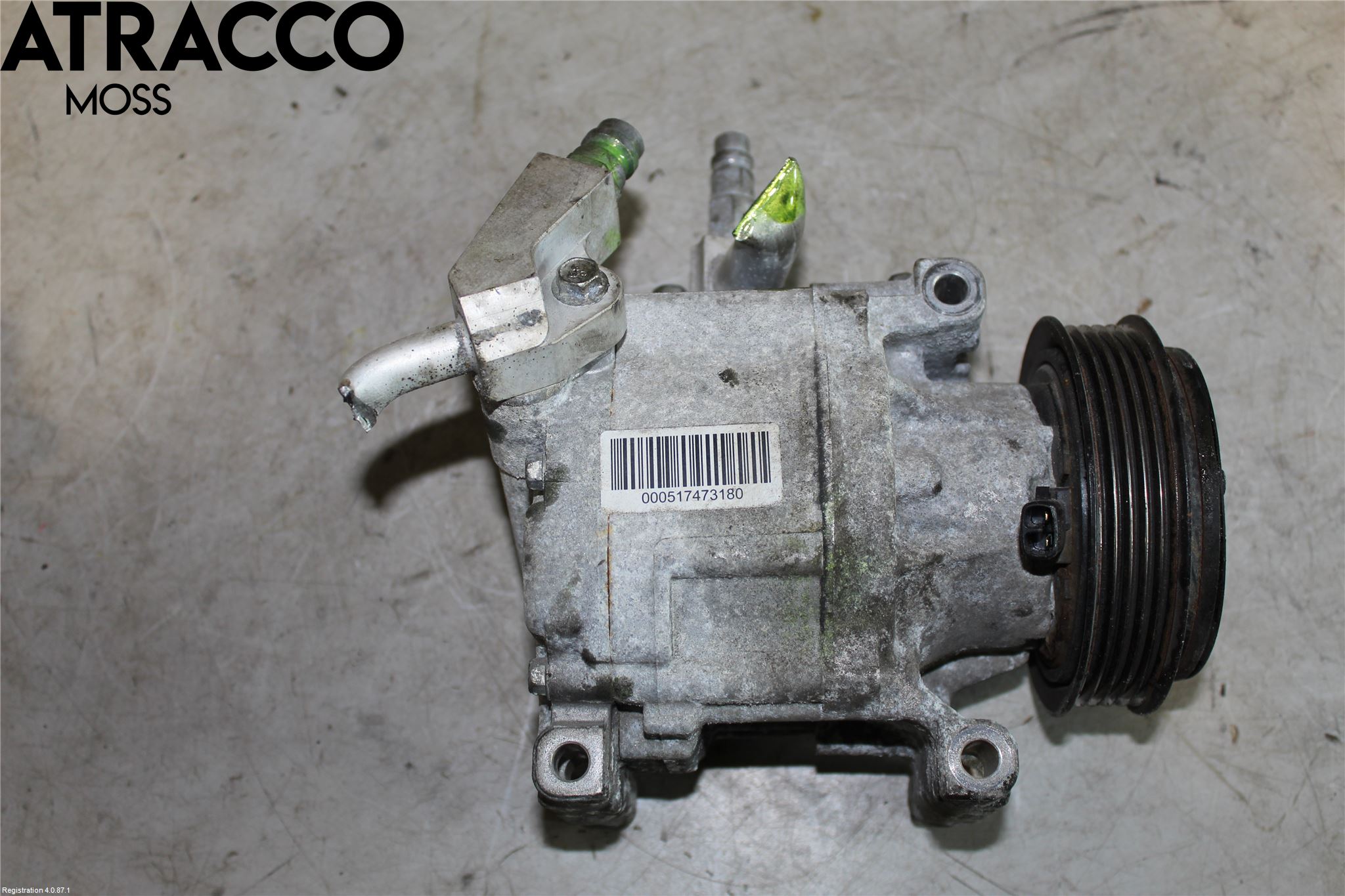 Fiat 500 07- Varme Ac Kompressor