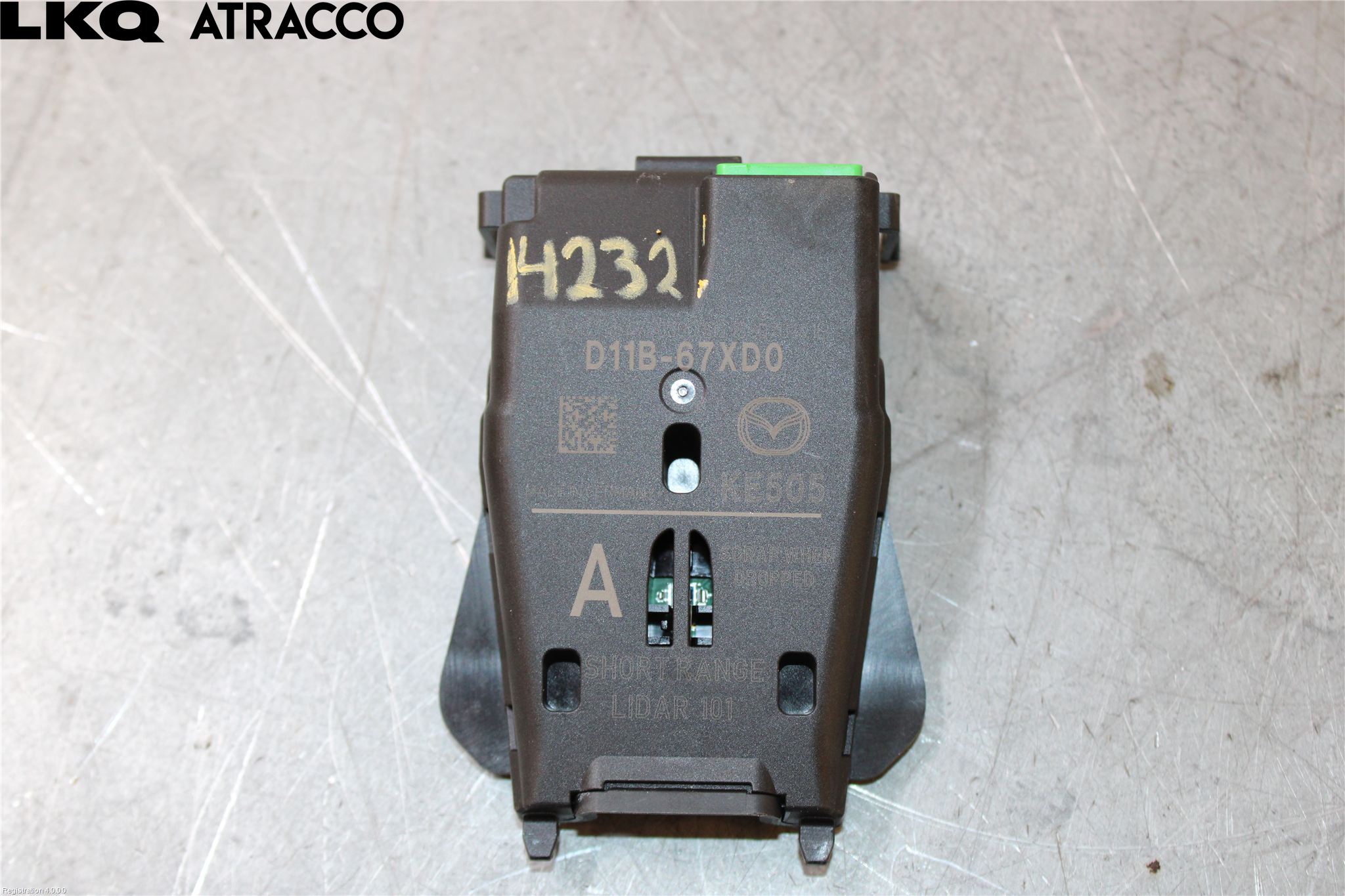 Mazda CX-3 Sensor Kollisjonsbeskyttelse