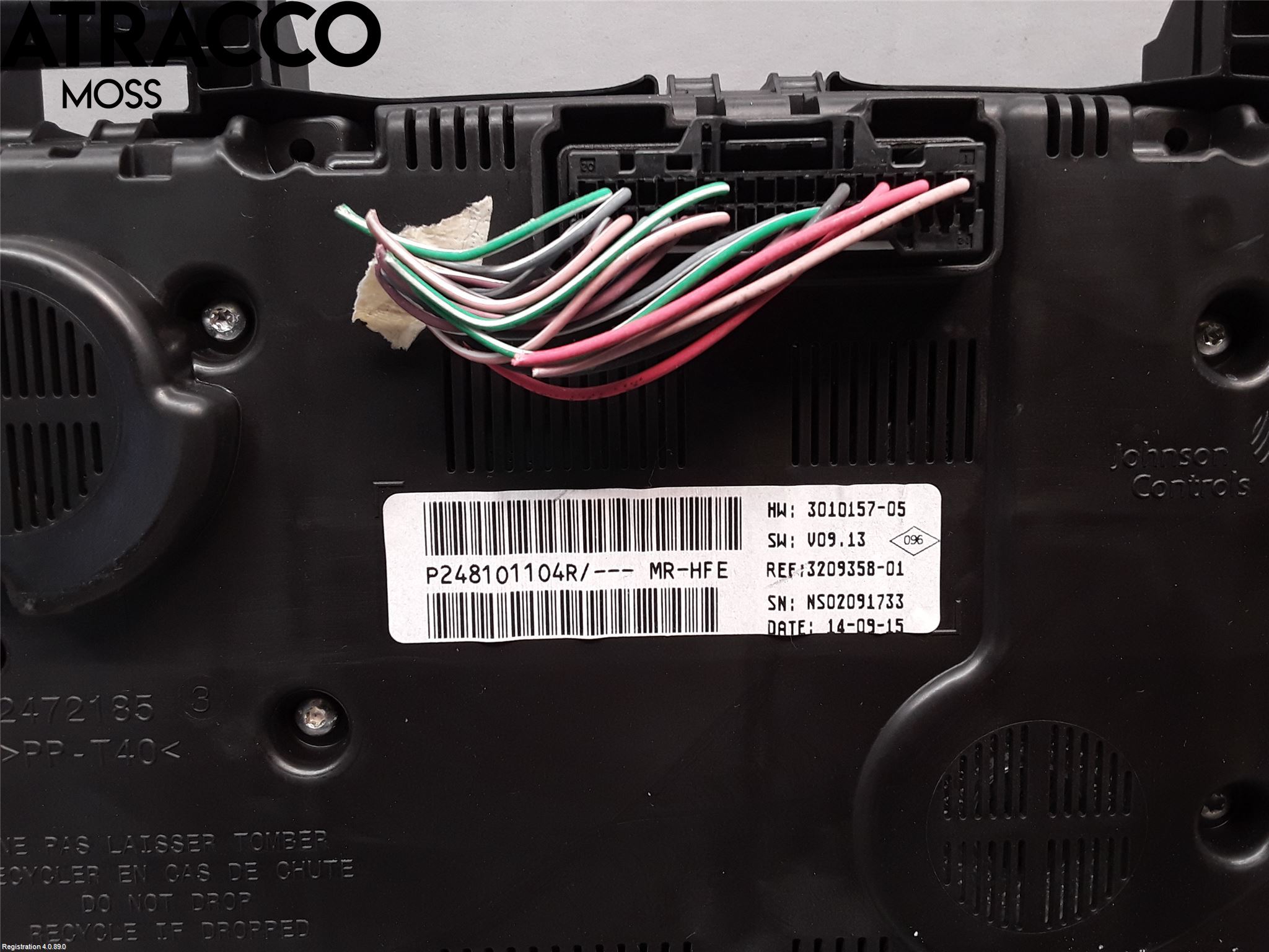 Renault KADJAR 15- Instr Speedometer