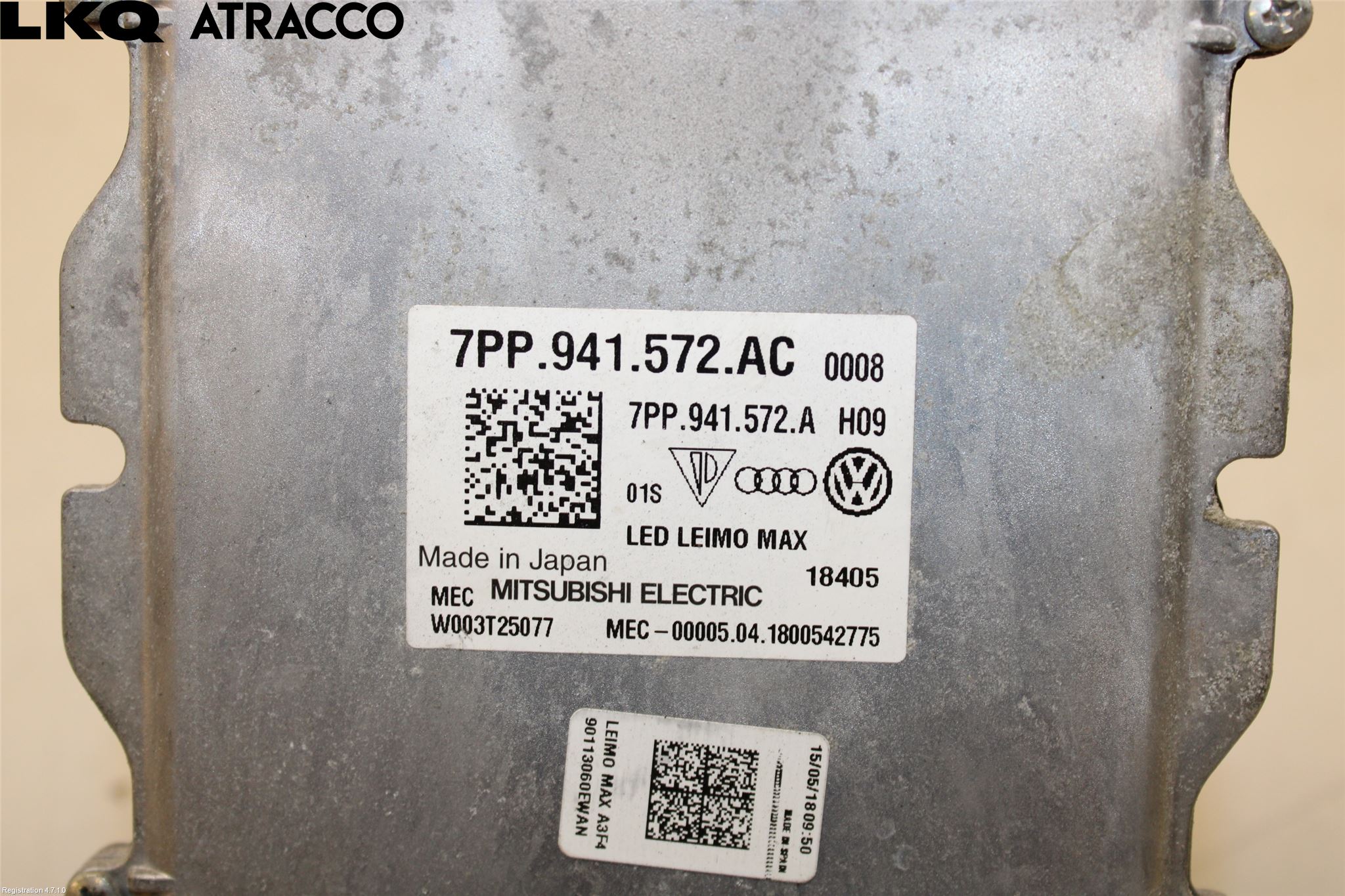 Audi A3/S3 8V 13-20 Styreenhet Xenon