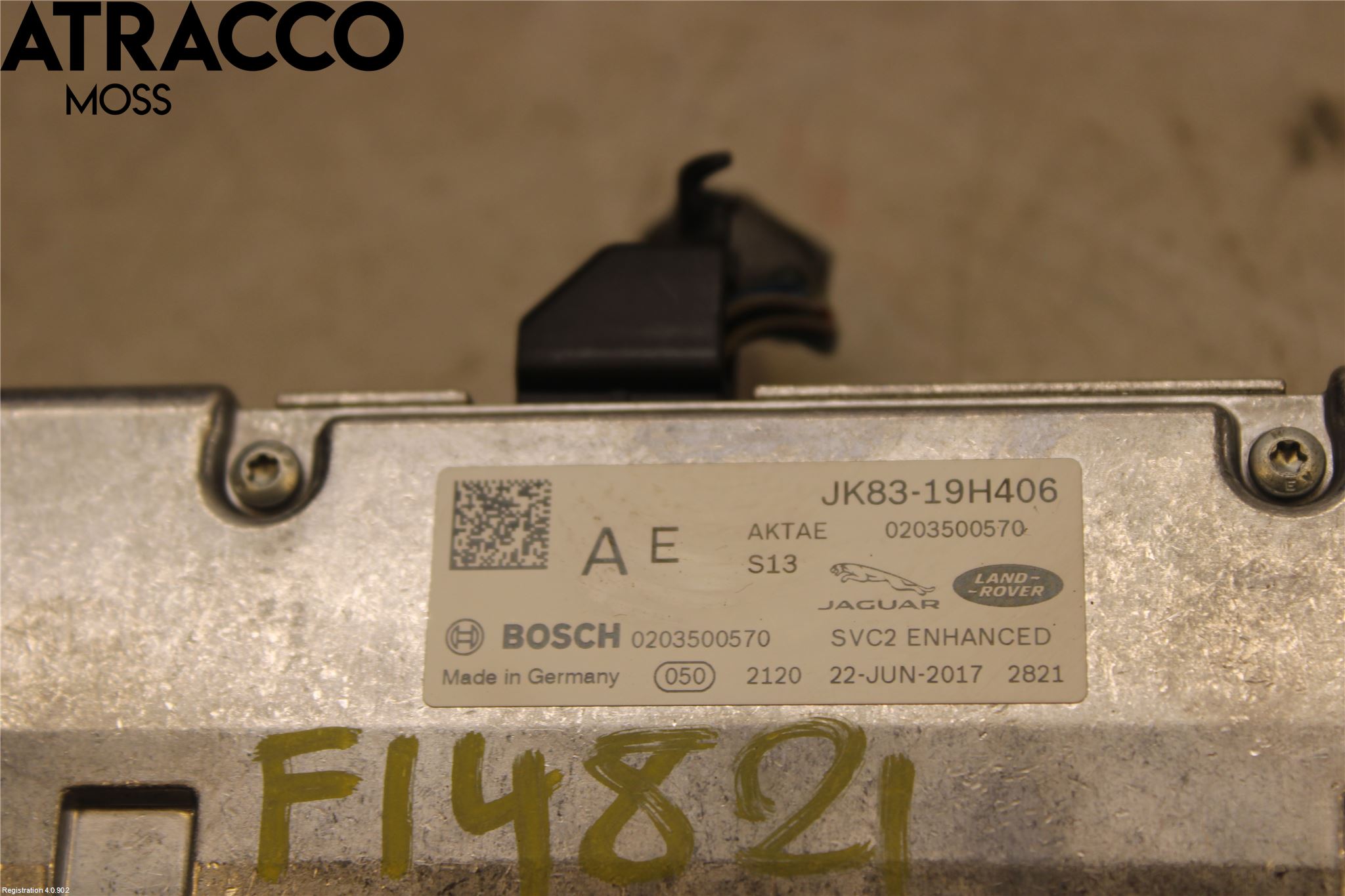 Jaguar F-PACE Parkeringshjelp Kamera