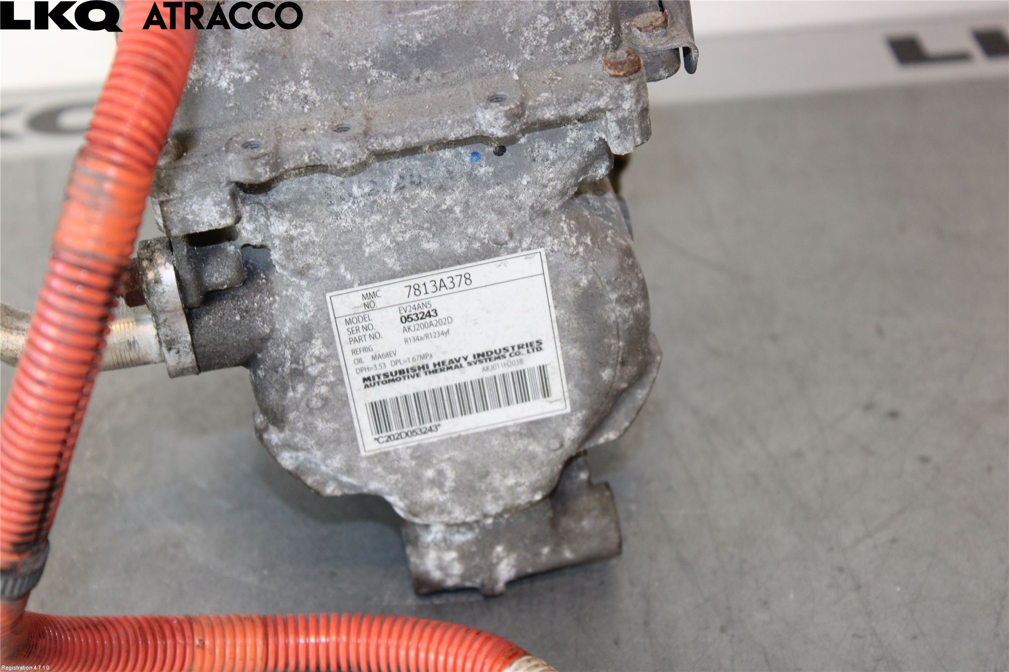 Mitsubishi OUTLANDER 13-21 Varme Ac Kompressor