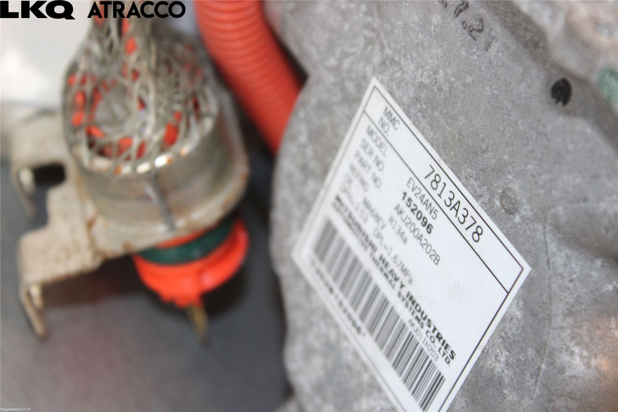 Mitsubishi OUTLANDER 13-21 Varme Ac Kompressor