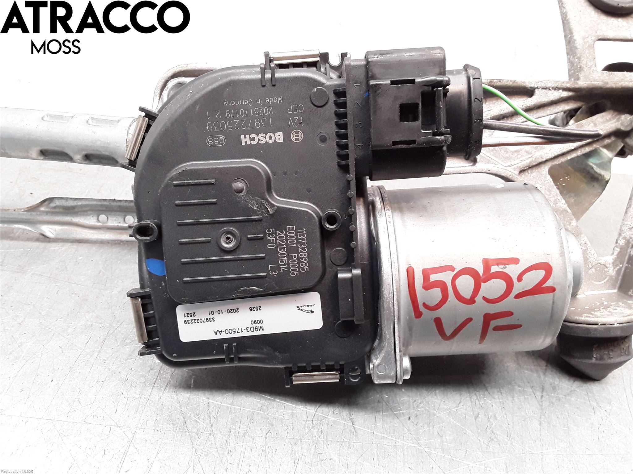 Jaguar I-PACE 18- Viskermotor Frontrute