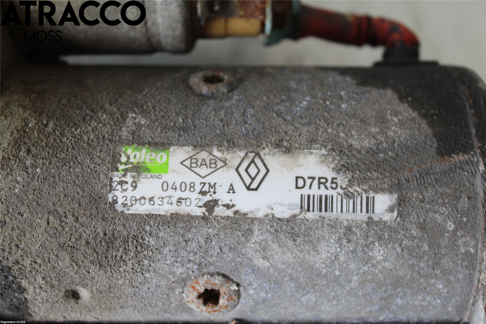 Opel VIVARO 01-14 Startmotor Diesel