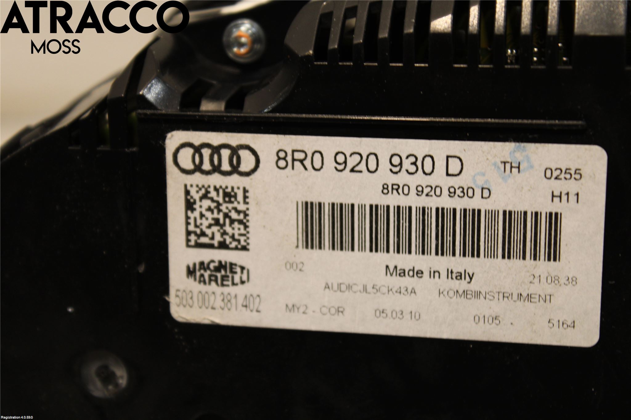 Audi Q5 09-16 Instr Kombinert