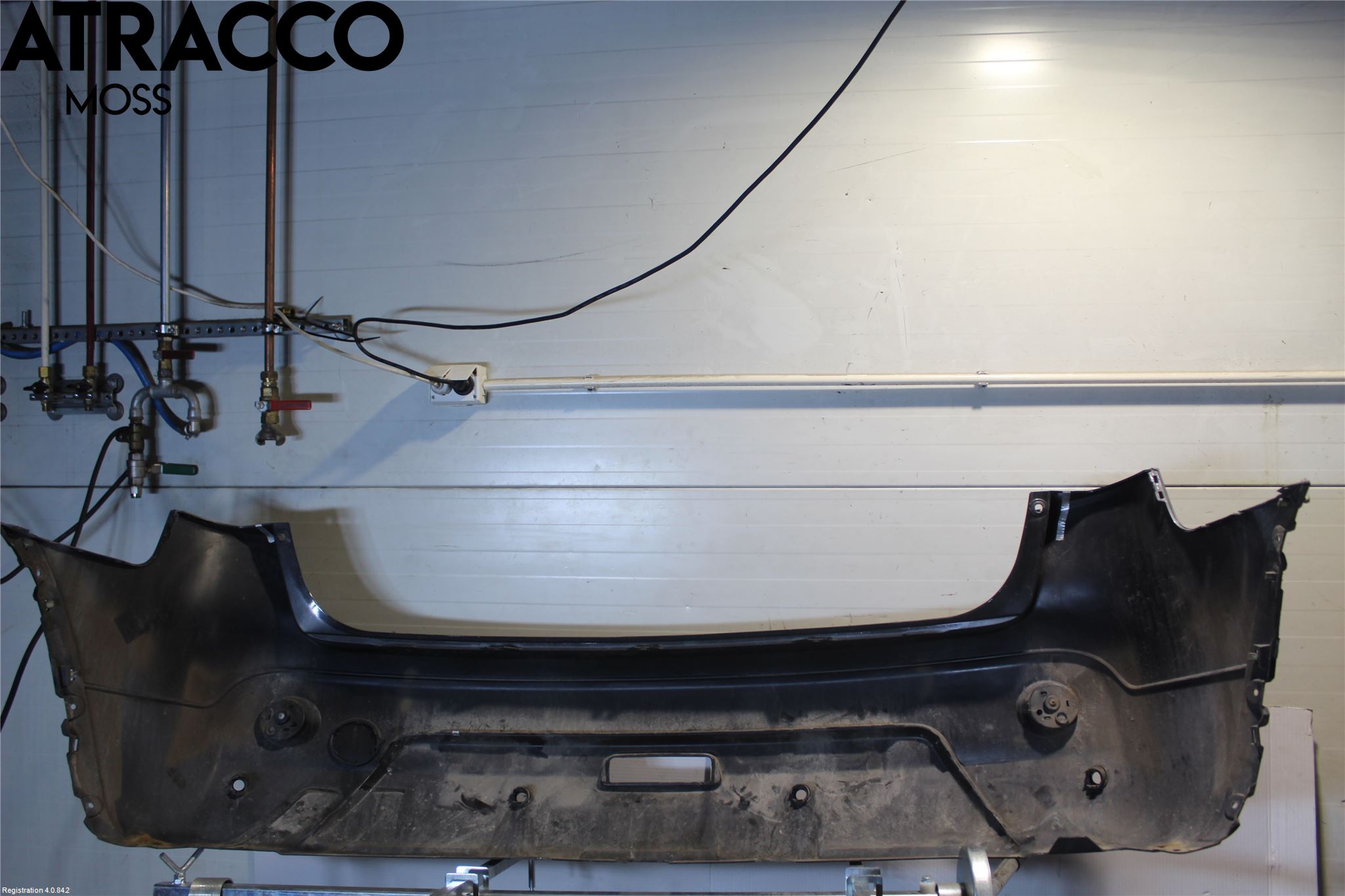 Nissan QASHQAI 10-14 Støtfanger Bak Overtrekk