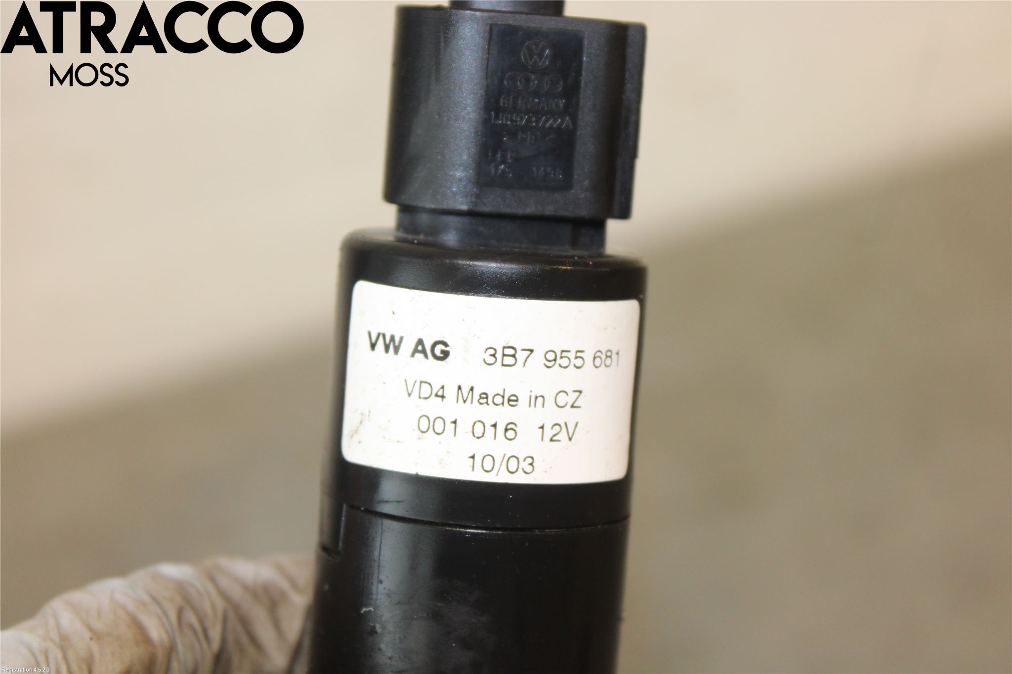 Volkswagen VW POLO 02-05 Spylerpumpe Høytrykk