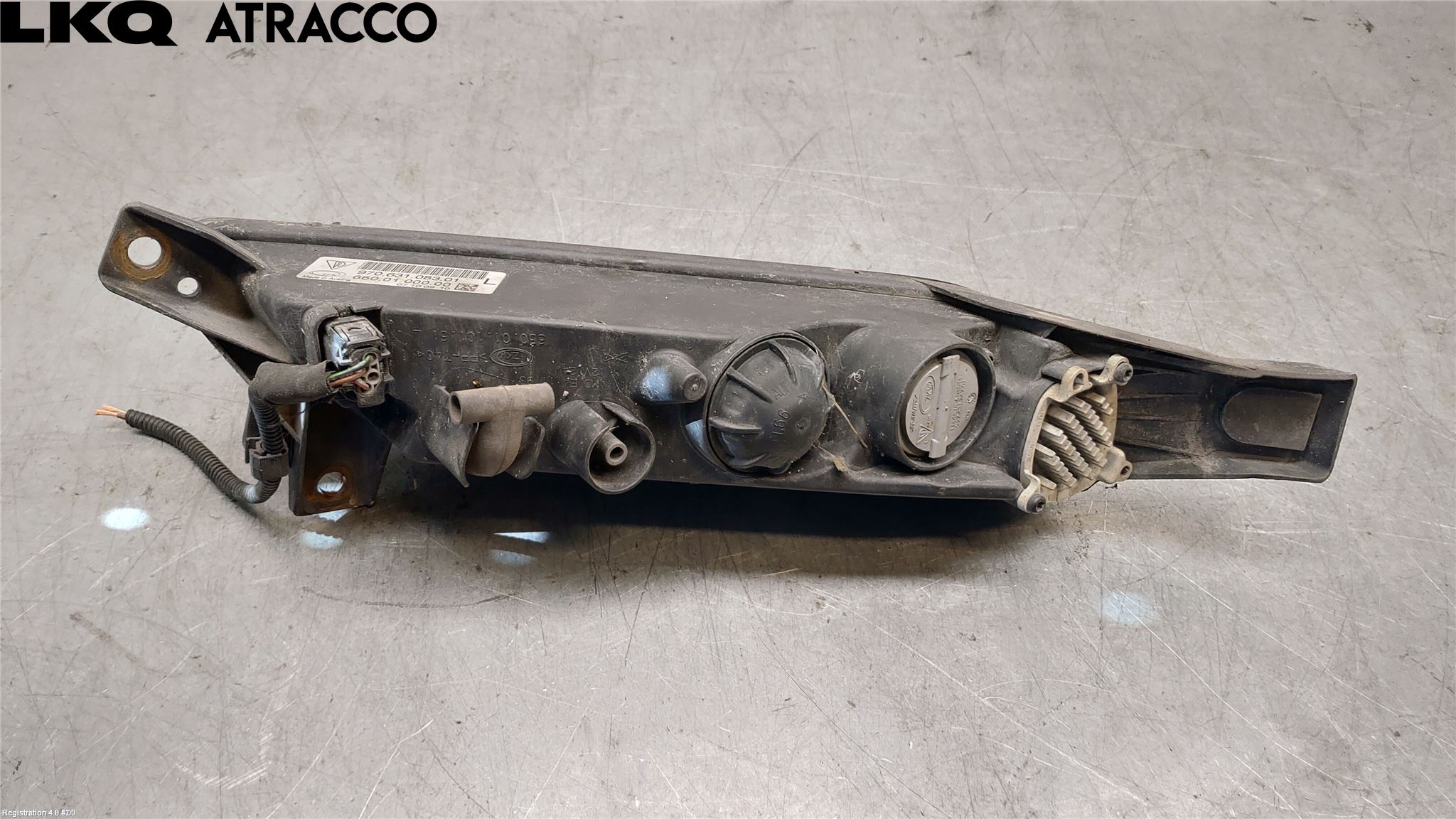 Porsche PANAMERA 09- Frontlykt-Kurve-Tåkelys