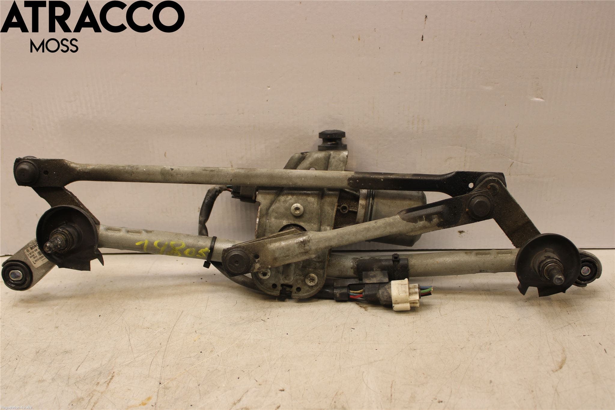 Toyota AVENSIS 09-15 Viskermotor Frontrute