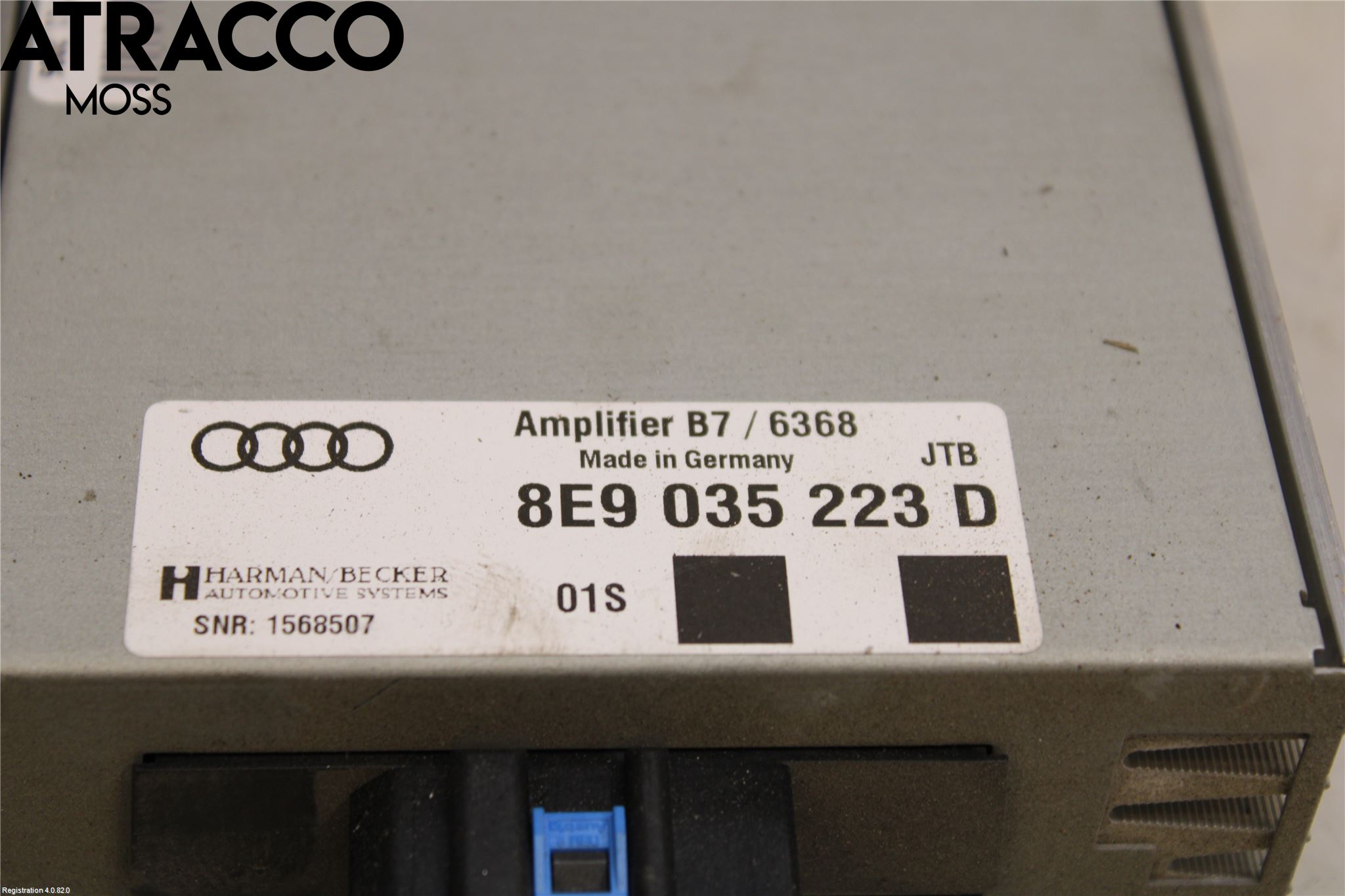 Audi A4/S4 05-07 Stereo Forsterker