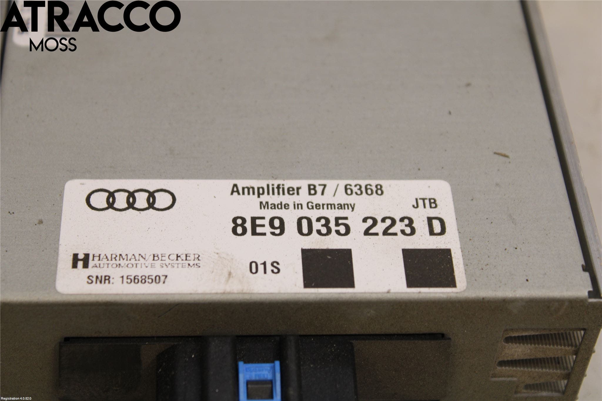 Audi A4/S4 05-07 Stereo Forsterker