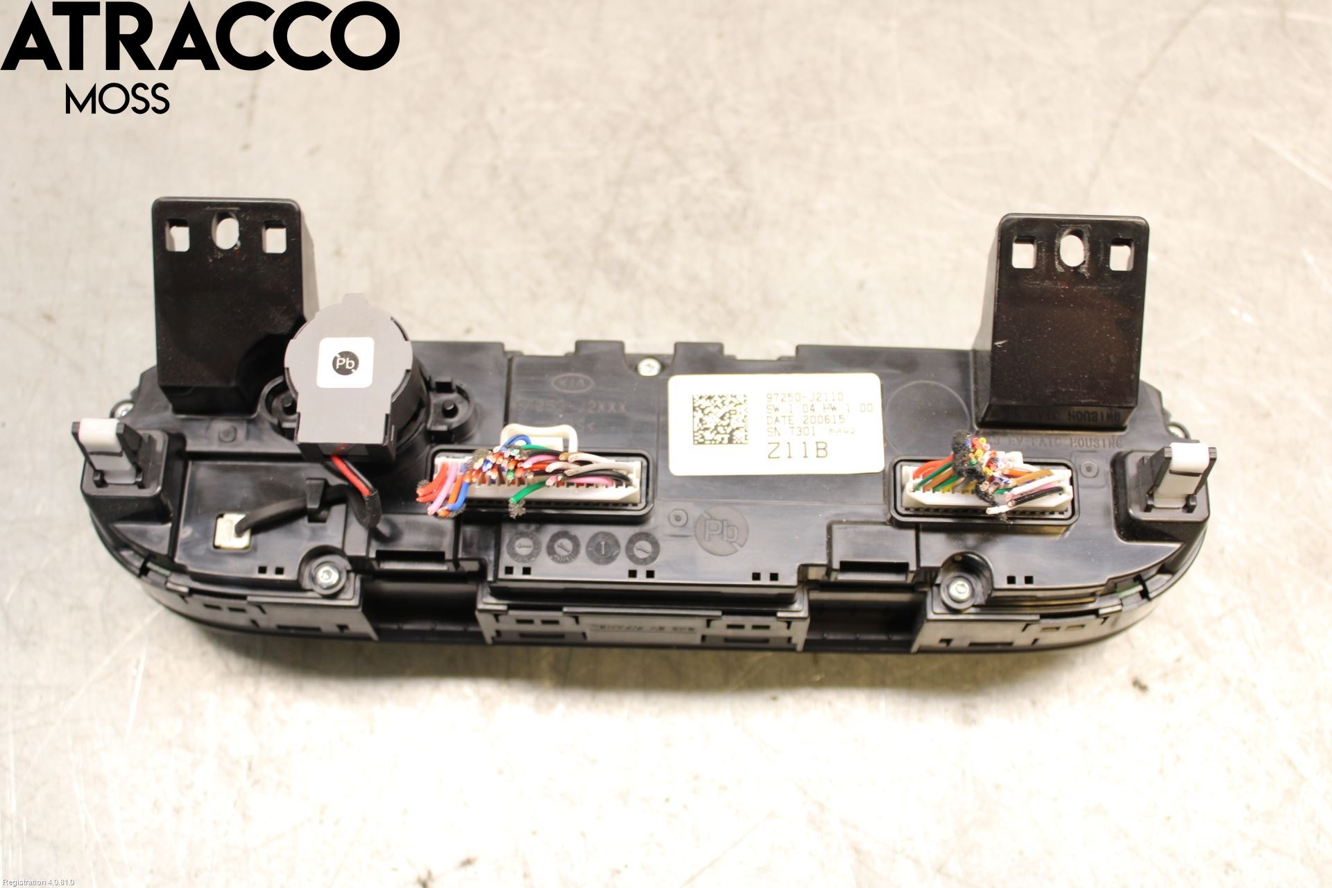 Kia SOUL 09- Varme Ac Betjening-Display