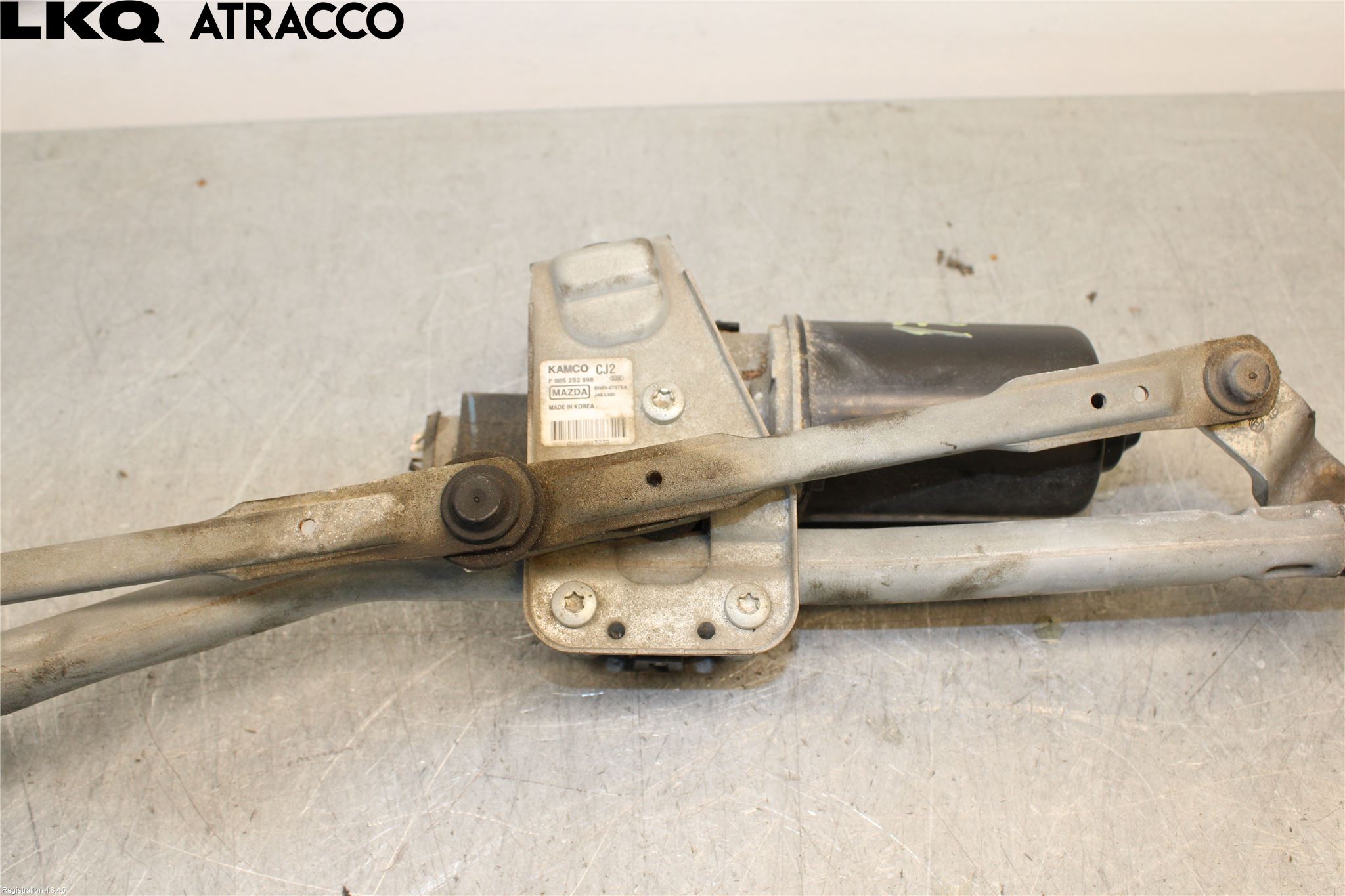 Mazda 3 I 07-08 Viskermotor Frontrute