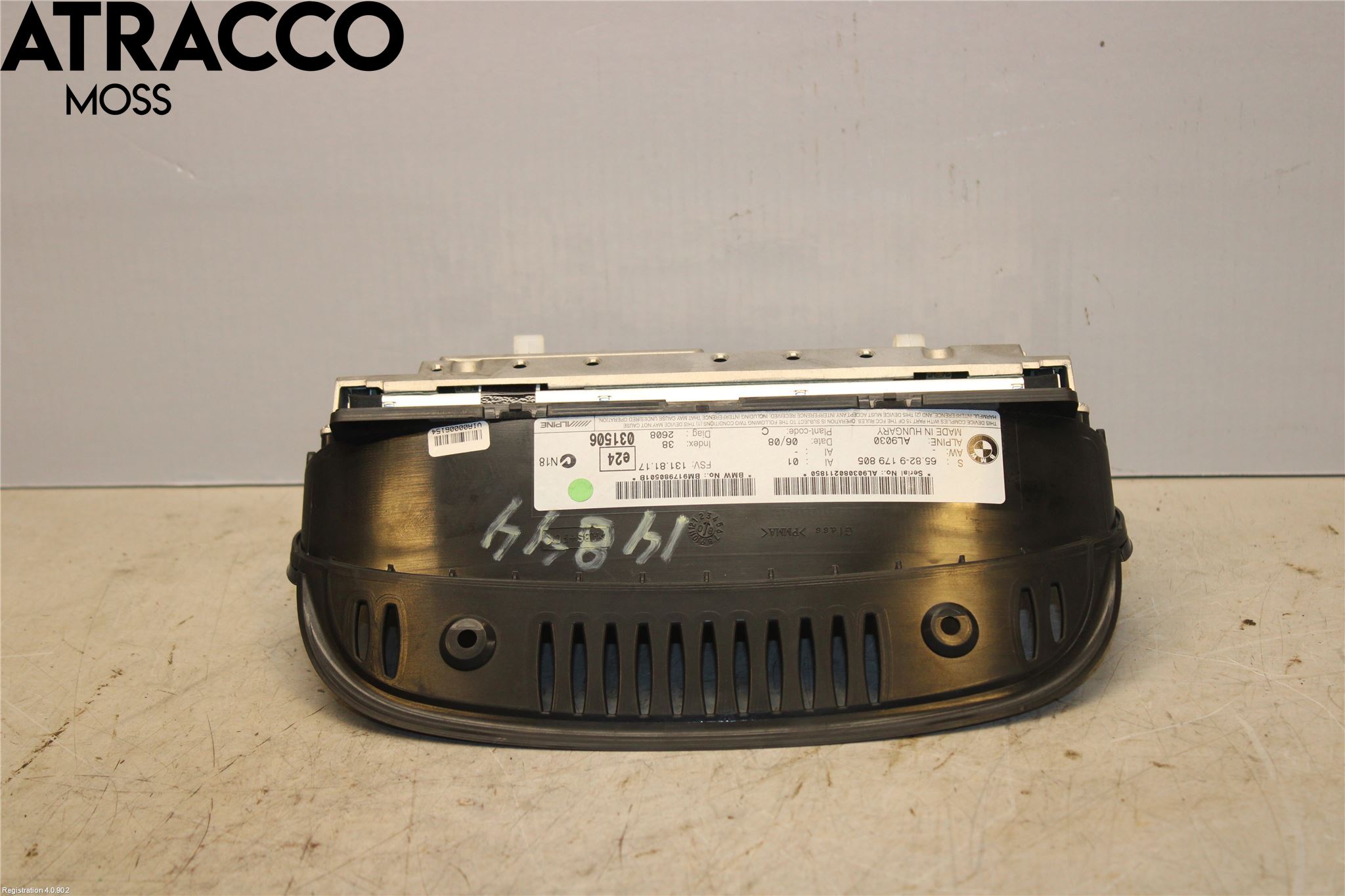 BMW 5 E60/61 Sed/Tou 02-10 Multifunktionsdisplay