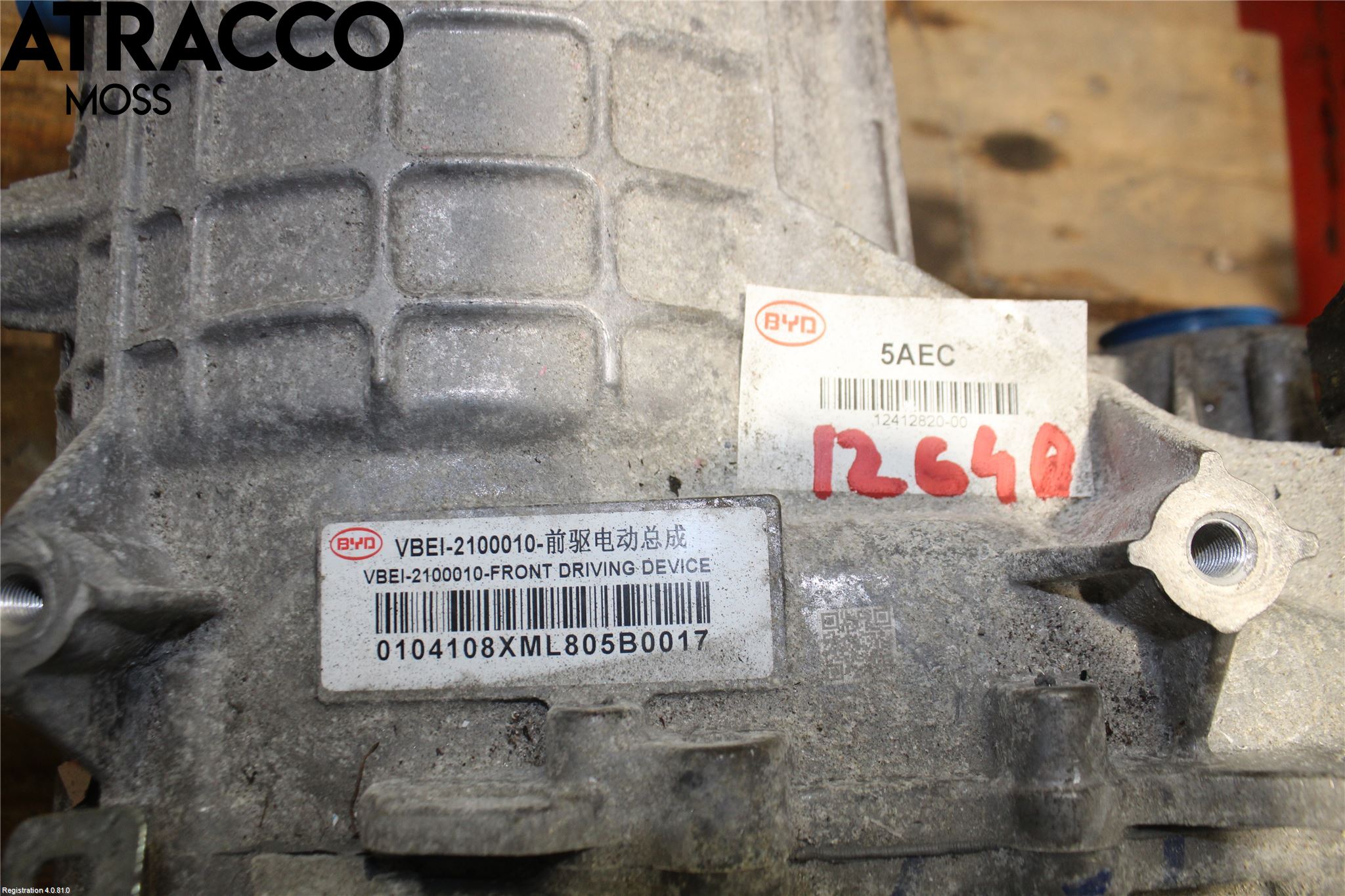 BYD ETP3 T3 22- Motor Elektrisk Fram