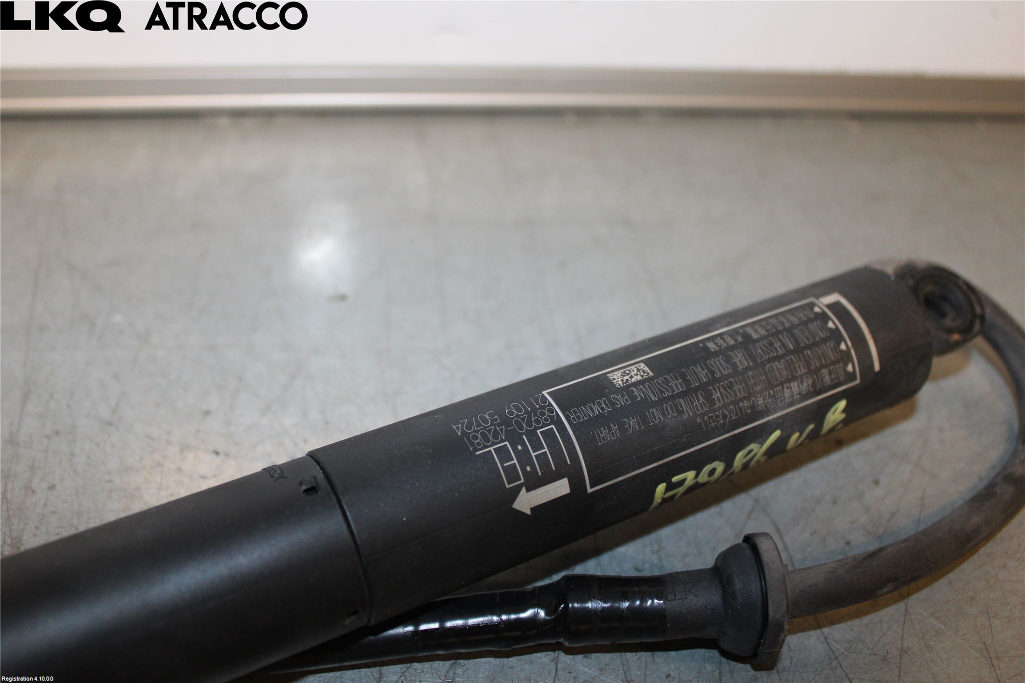 Toyota bZ4X EA10 22- Bakluke Demper-Gassfjær