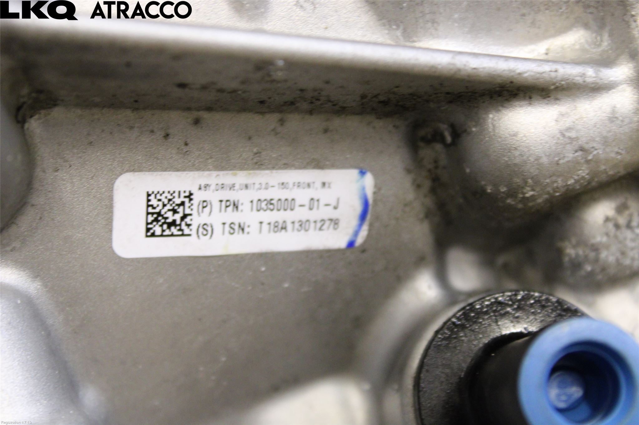 Tesla MODEL X 16- Motor Elektrisk Fram