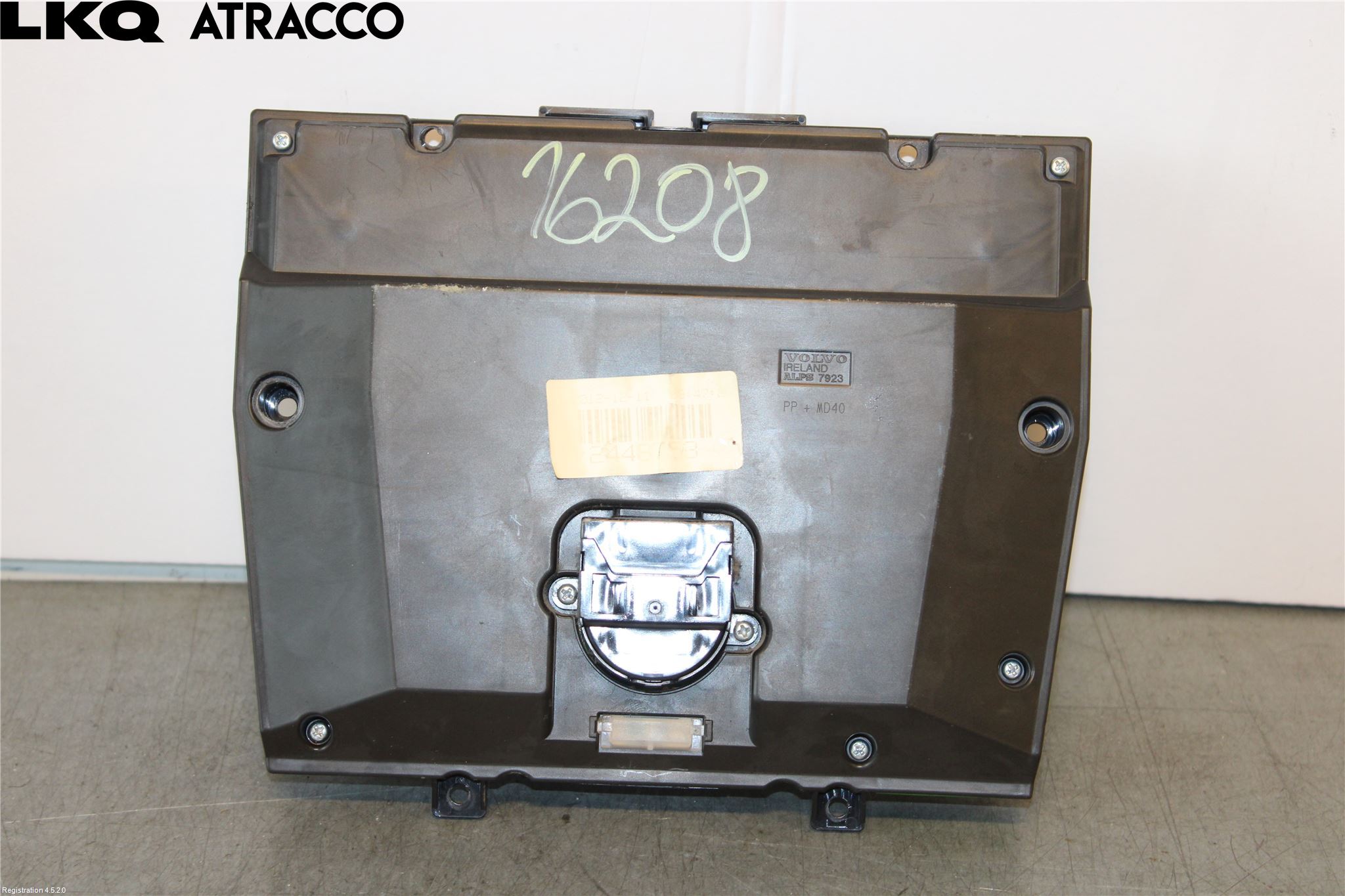 Volvo V60 11-13 Varme Ac Betjening-Display