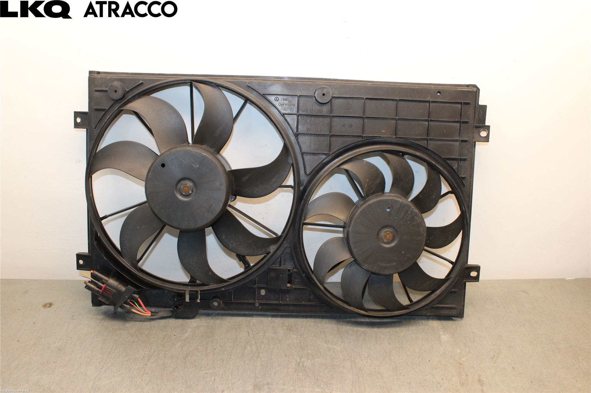 Volkswagen VW GOLF VI 09-13 Kjølevifte Elektrisk