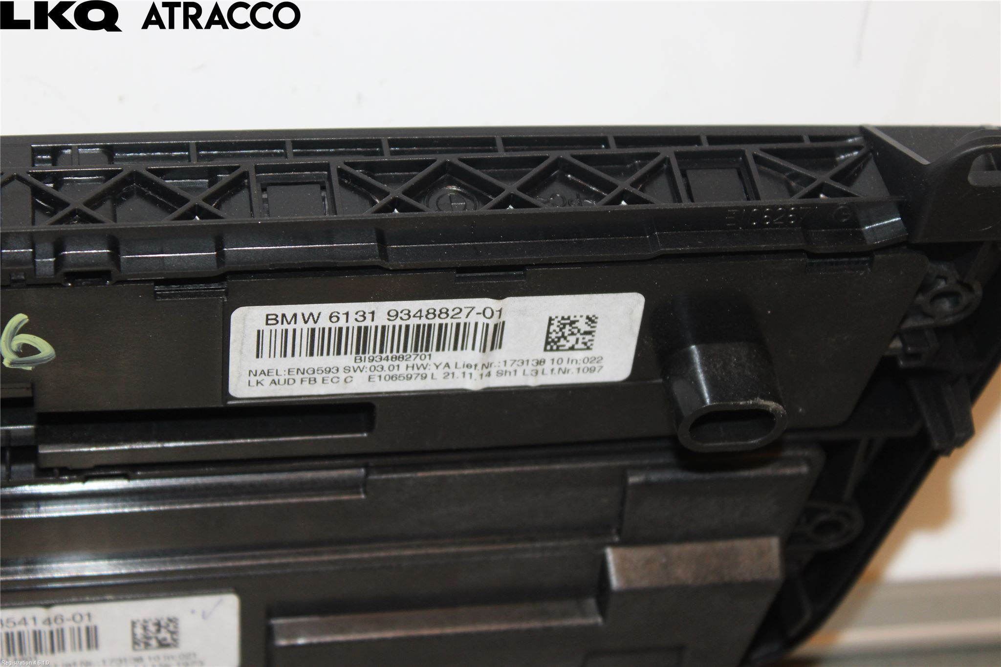 BMW 3 F30/F31/F80 12-19 Varme Ac Betjening-Display