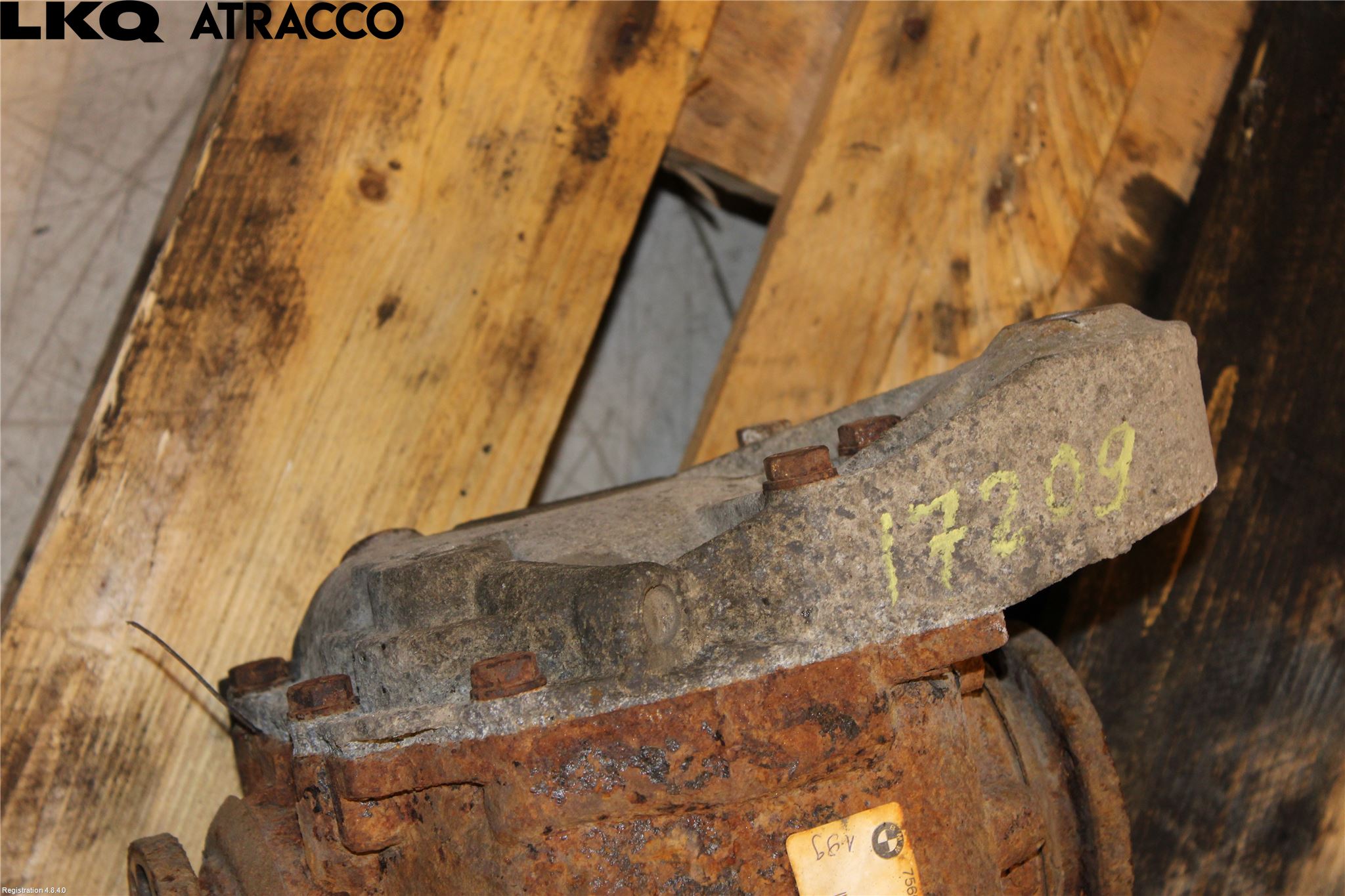 BMW 3 E90/91 SED/TOU 05-12 Bakaksel Kardang Bak -Diff