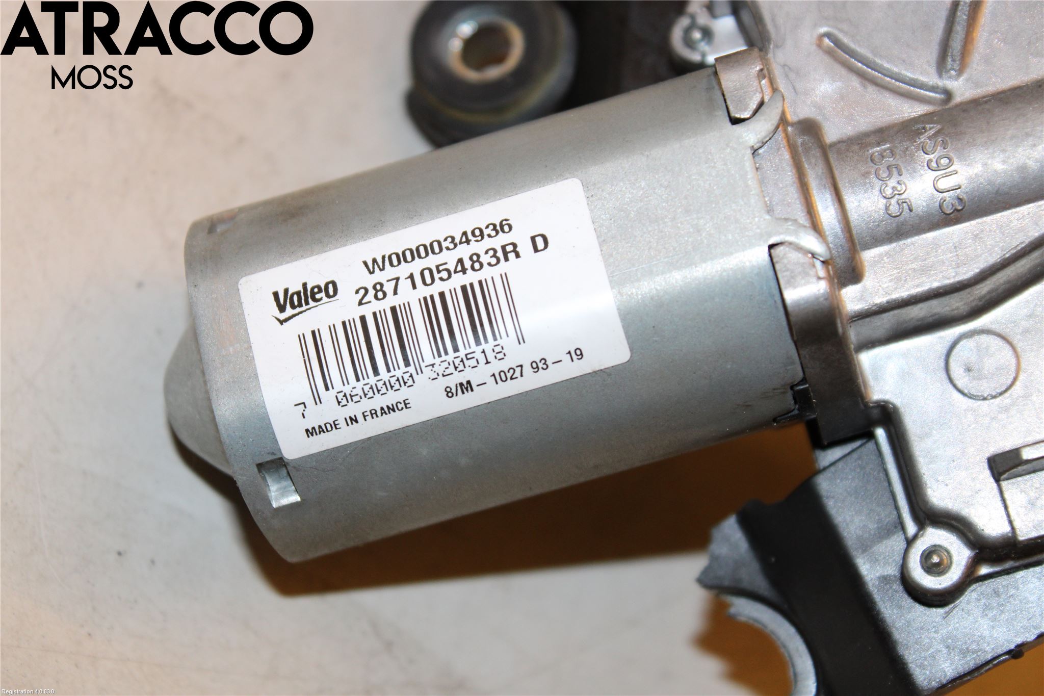 Renault ZOE/E-TECH 13- Viskermotor Bakluke