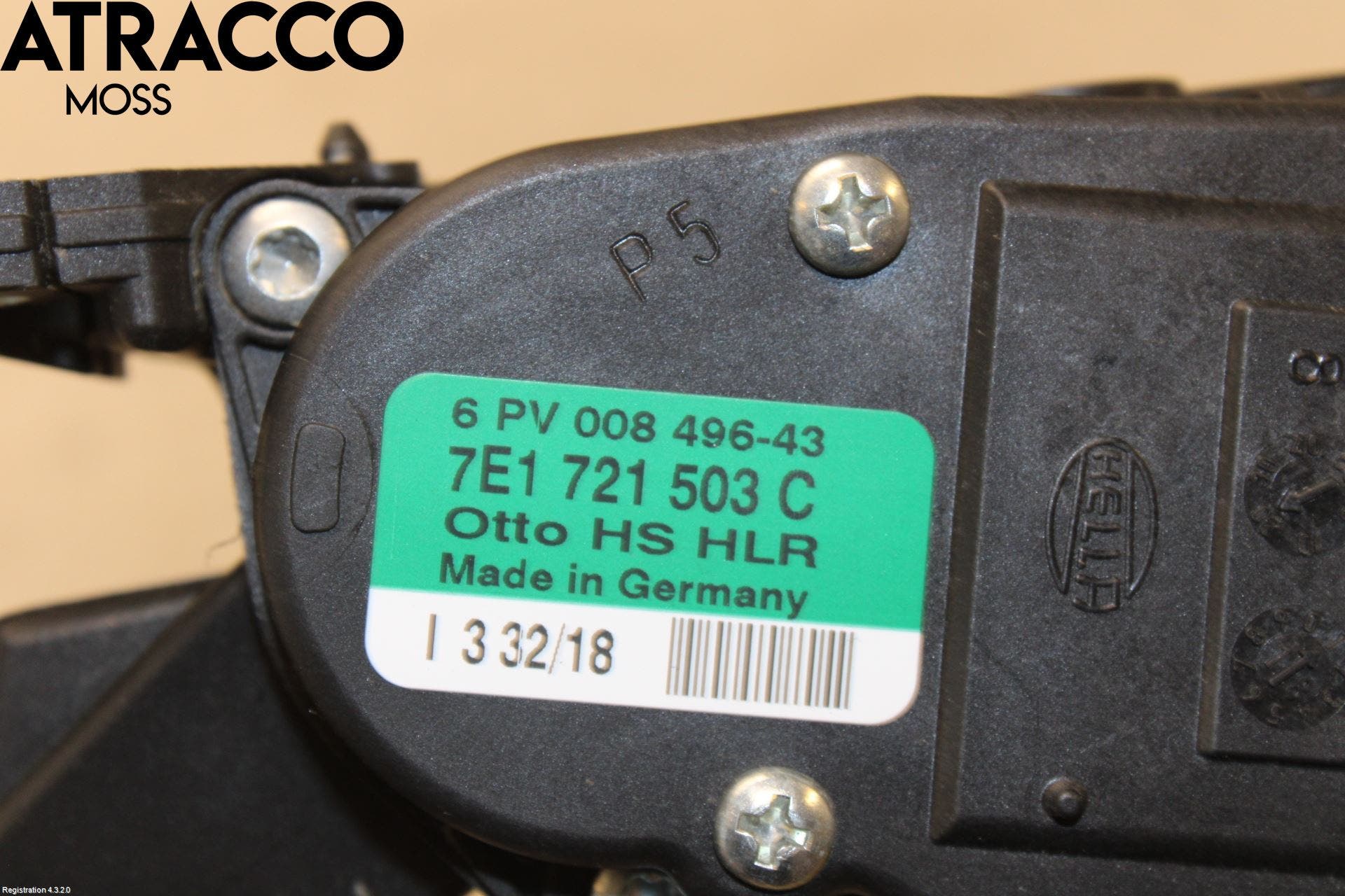 Volkswagen VW TRANSP/CARAVELLE (T6) 16-22 Gasspedal