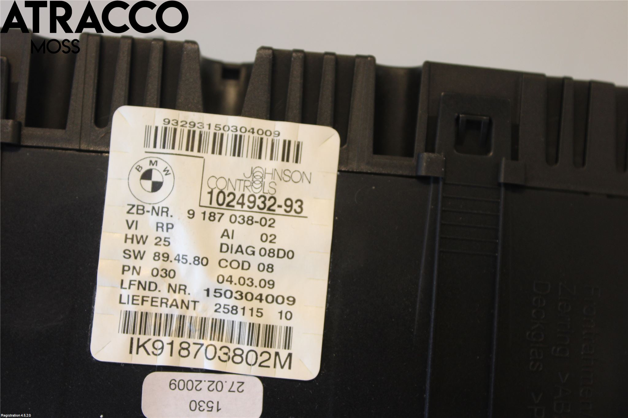 BMW 1 E87/81 5D/3D 03-11 Instr Kombinert