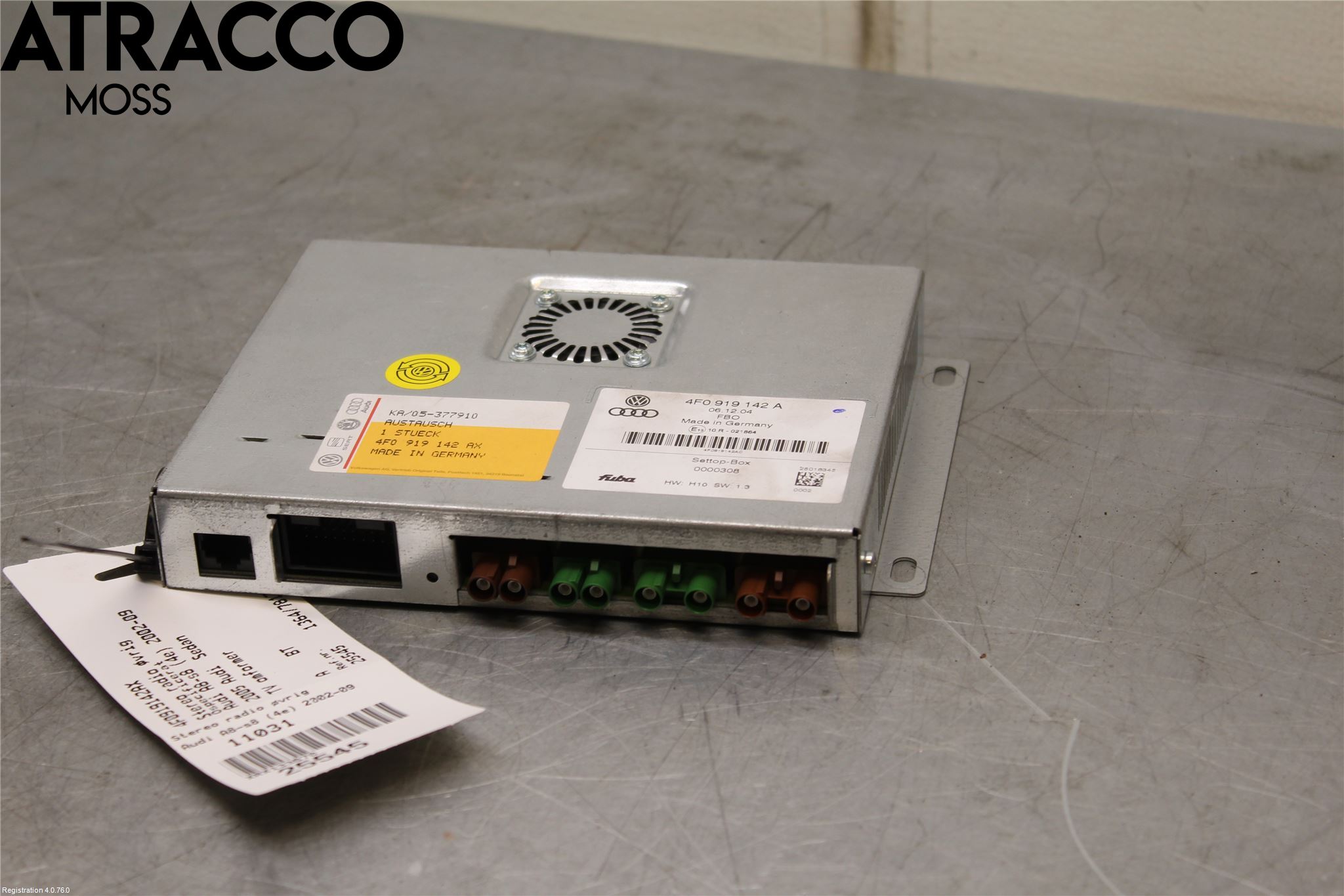 Audi A8/S8 4E  02-09 Stereo Radio Øvrig